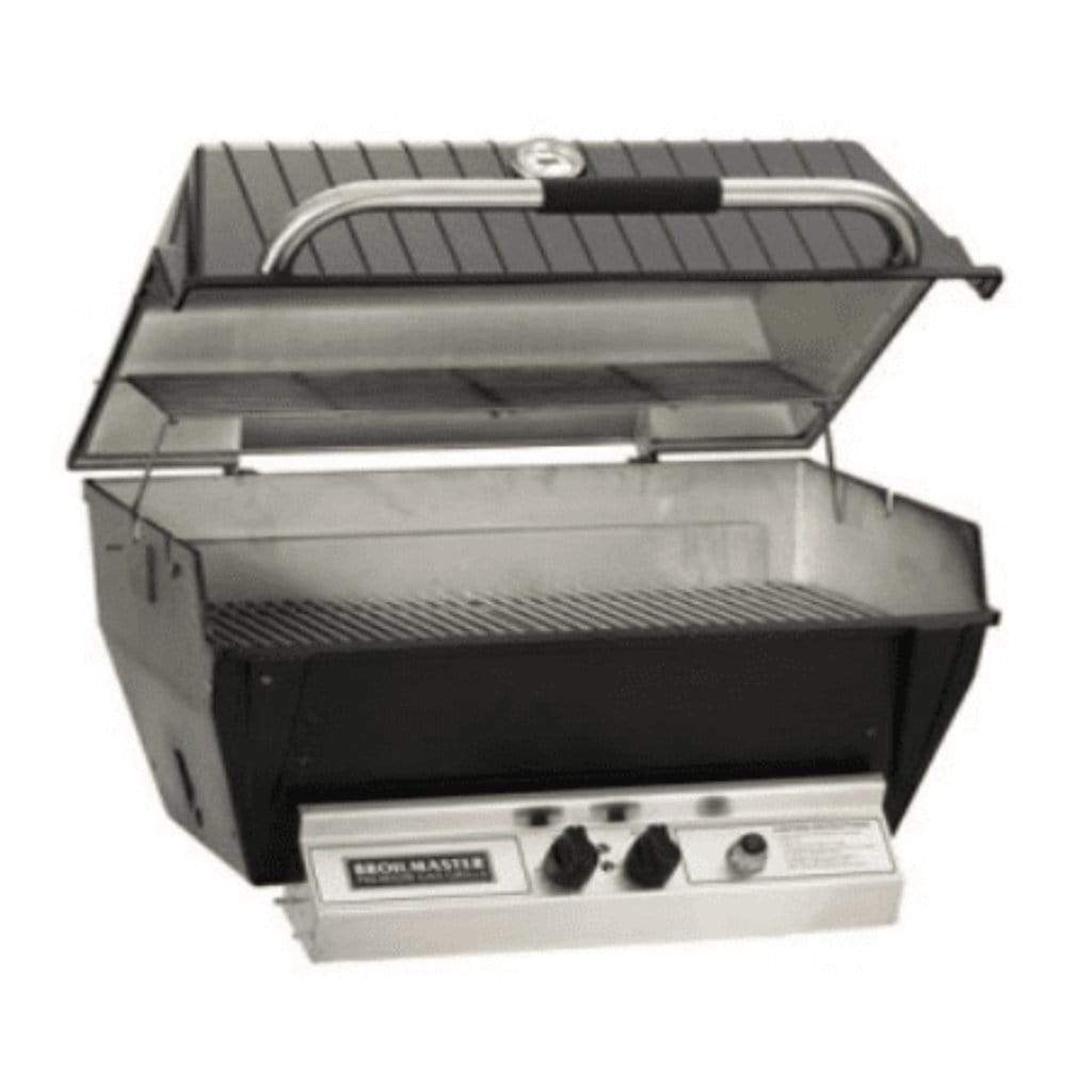 Broilmaster H3X Deluxe Gas Grill with Stainless Steel H-Style Burner and Charmaster™ Briquets