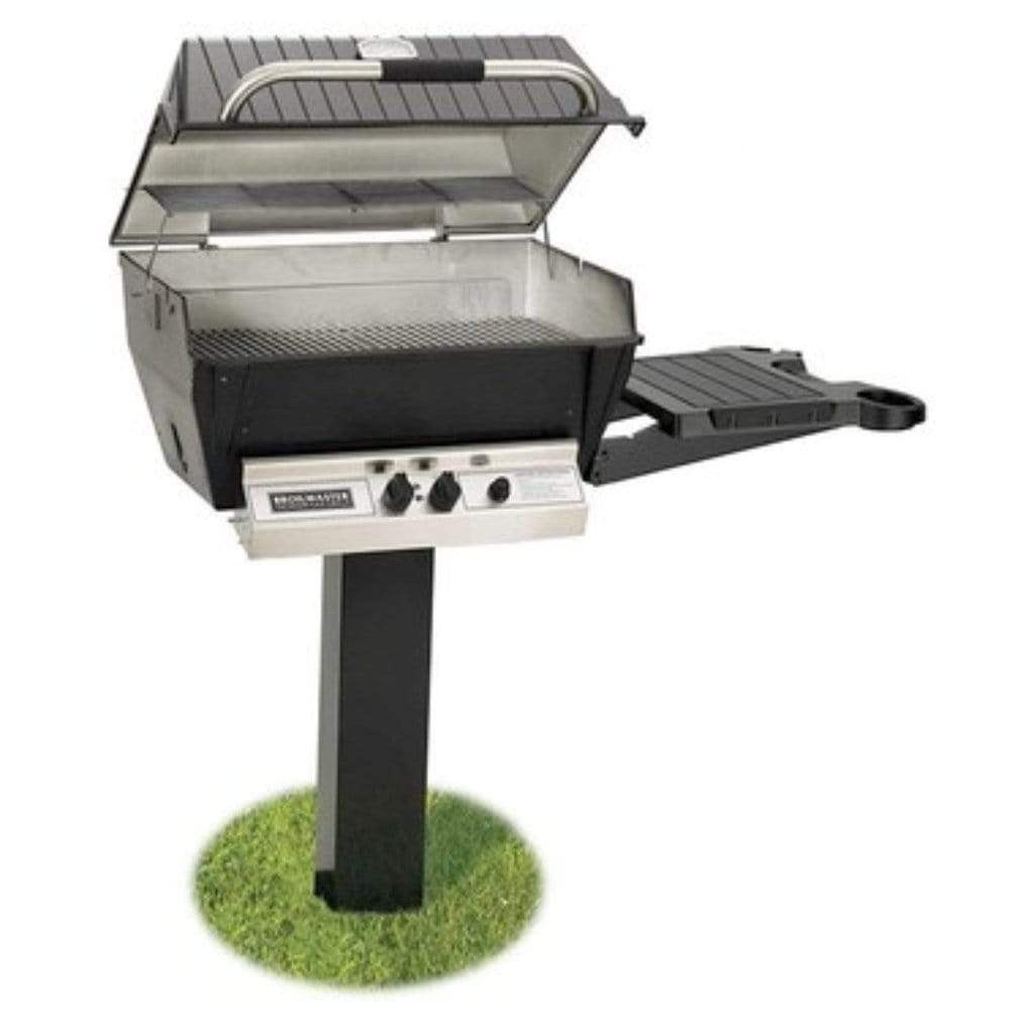 Broilmaster H4X Deluxe Cast Aluminum Gas Grill Package with H-Style Burner & Charmaster Briquets