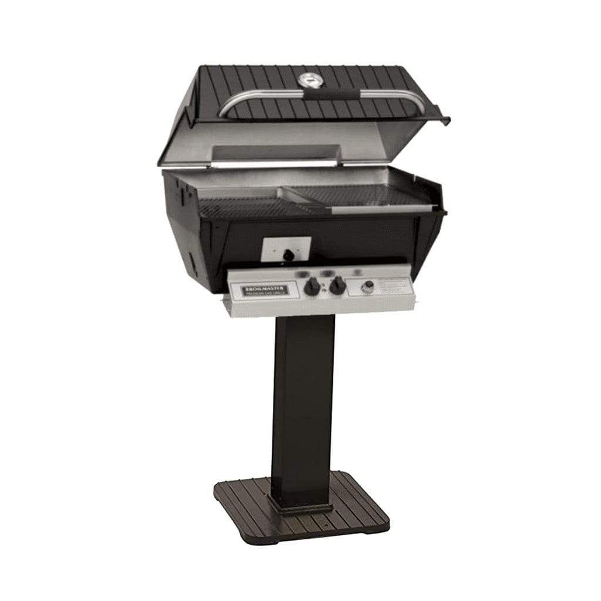Broilmaster Q3X Slow Cooker Gas Grill with Smoker Tray & Oval Burner