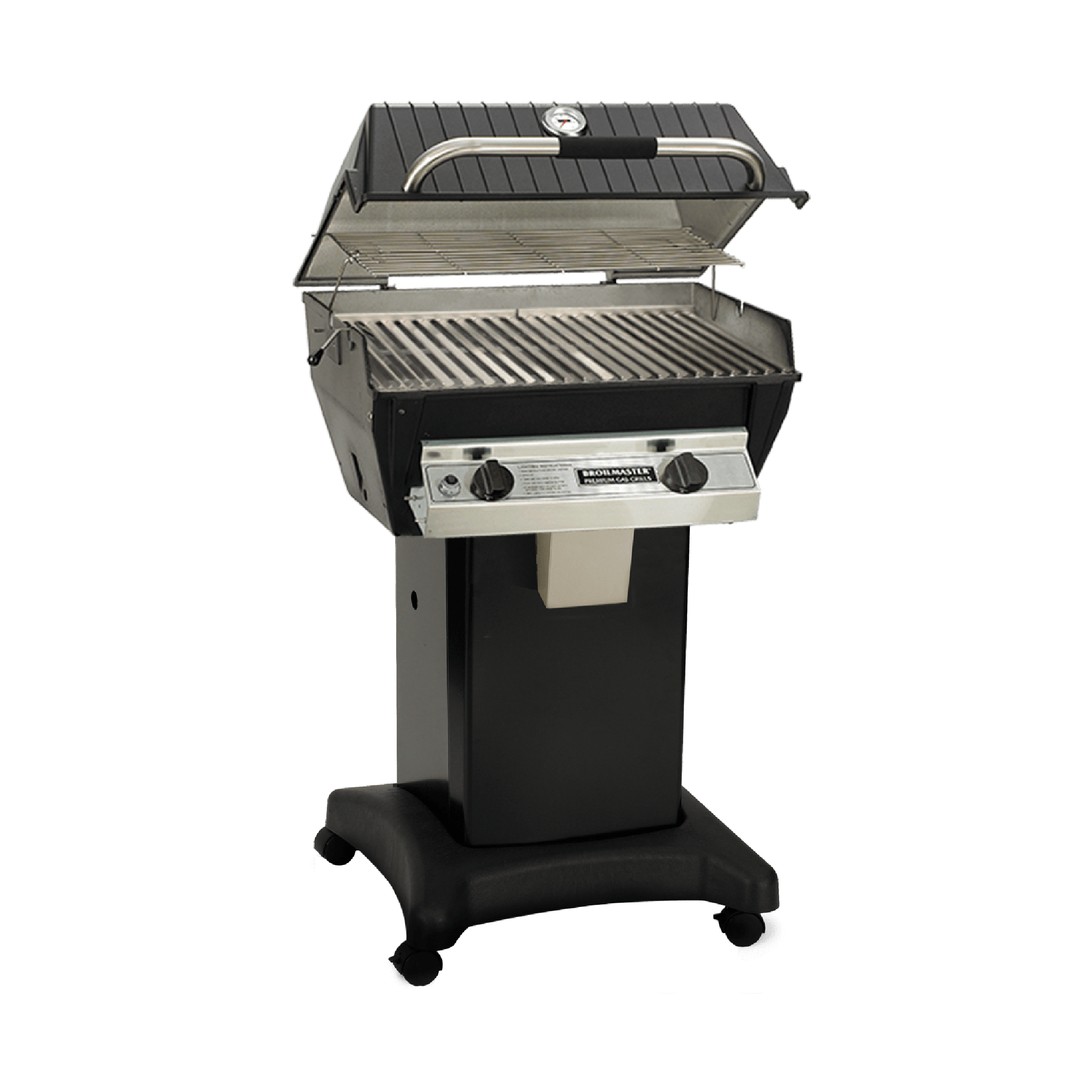Broilmaster R3B Infrared Combo Gas Grill with Hybrid Burner System and Stainless Steel Grids