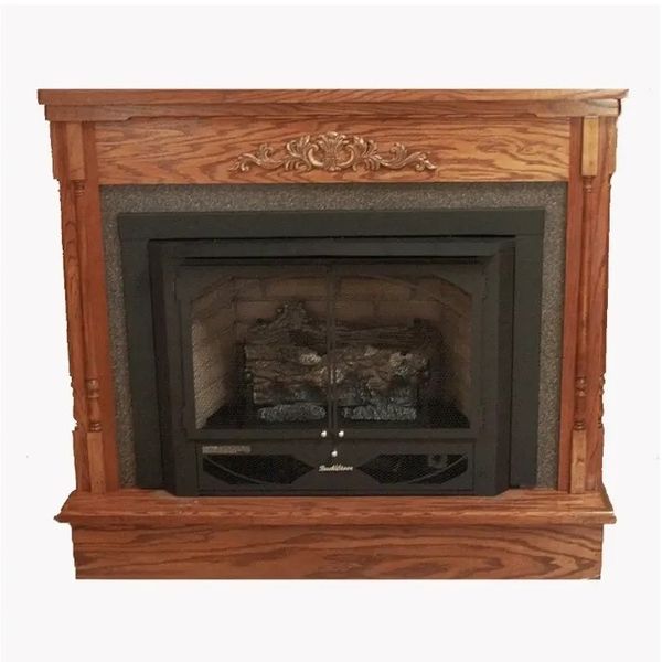 Buck Stove Model 384 Vent Free Gas Stove with Blower