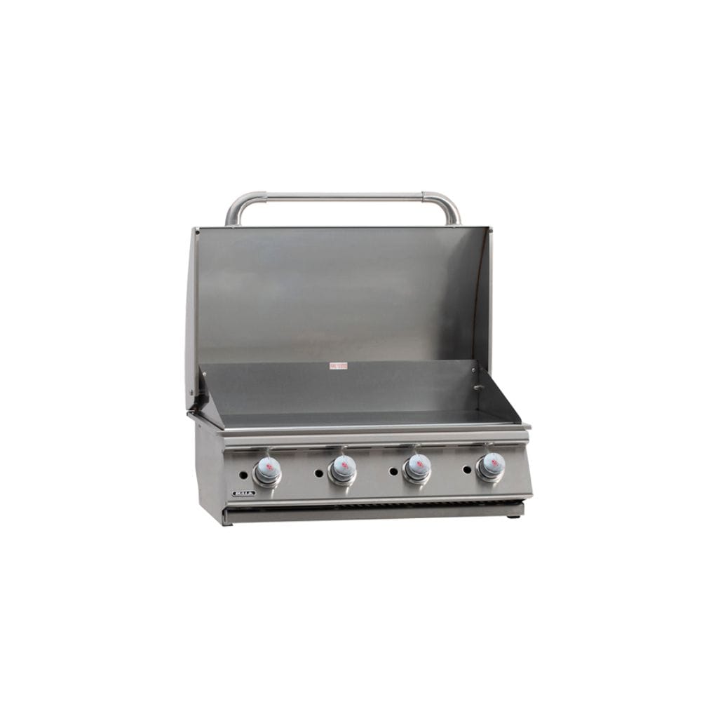 Bull Commercial Style 30" Built-In 4-Burner Gas Griddle Head with Chromium Plated Surface