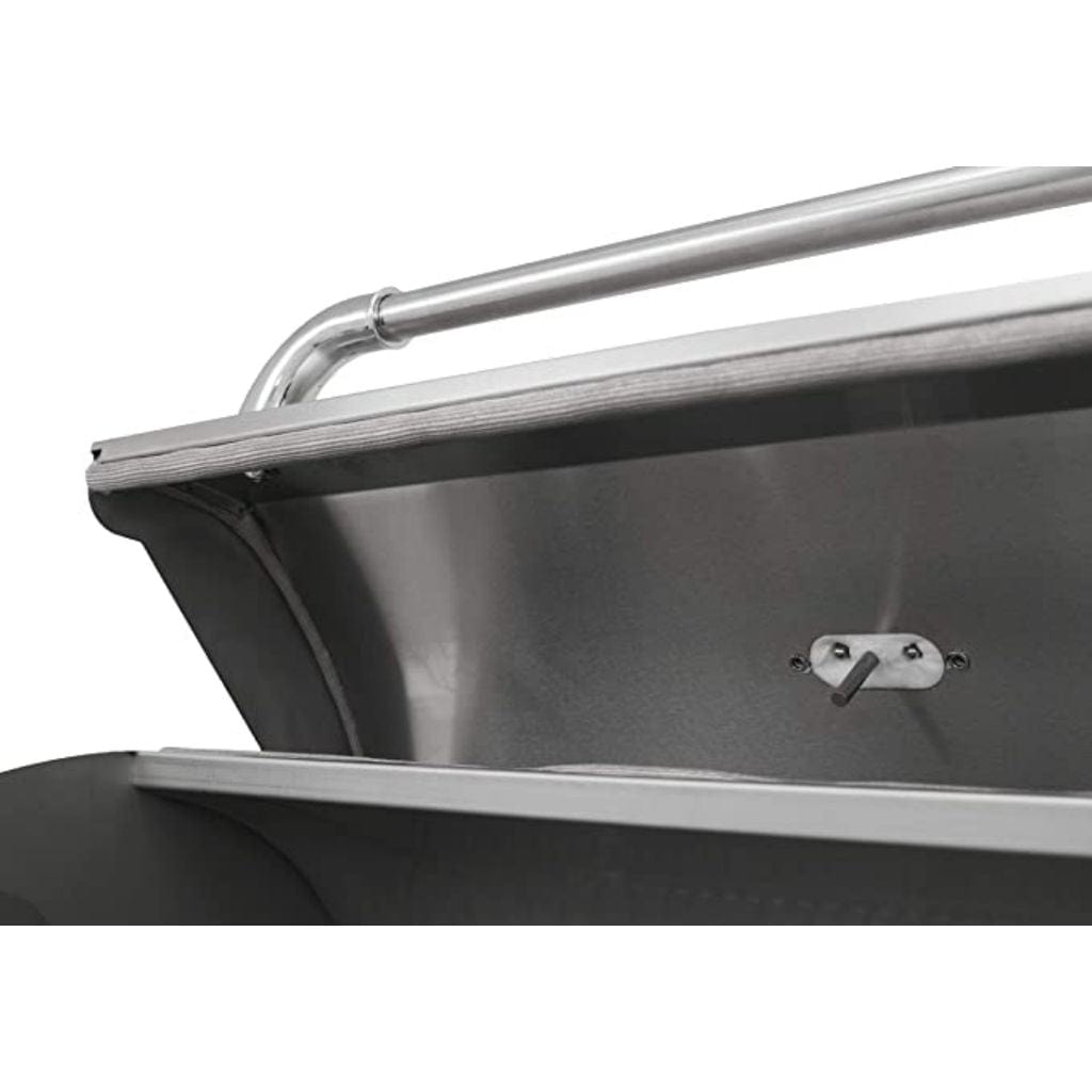 Bull Bison Premium 30" Built-In Charcoal Grill with Adjustable Charcoal Bed & Heavy-Duty Grates
