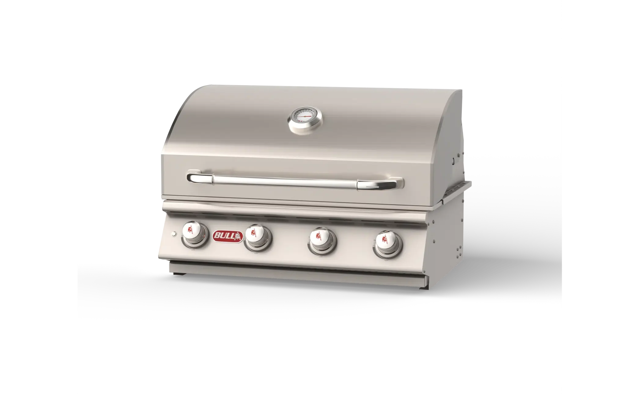 Bull Lonestar Select 30" Built-In 4-Burner Gas Grill with Twin Lighting & Heavy-Duty Thermometer