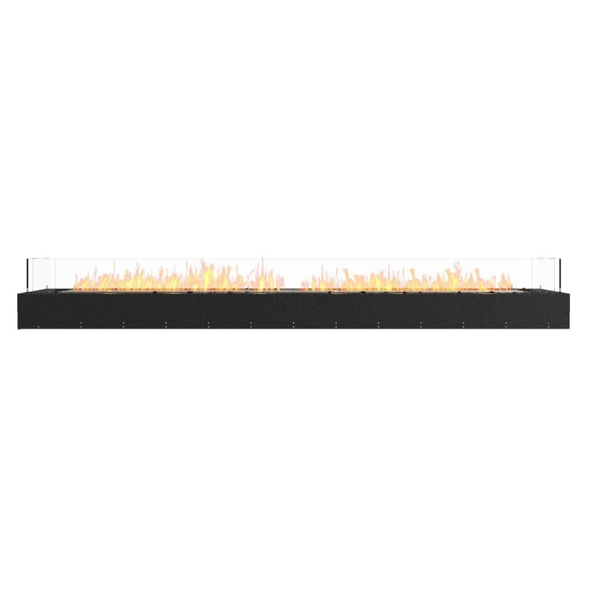 EcoSmart Fire 107" Flex 104BN Bench See-Through Ethanol Fireplace Insert by Mad Design Group