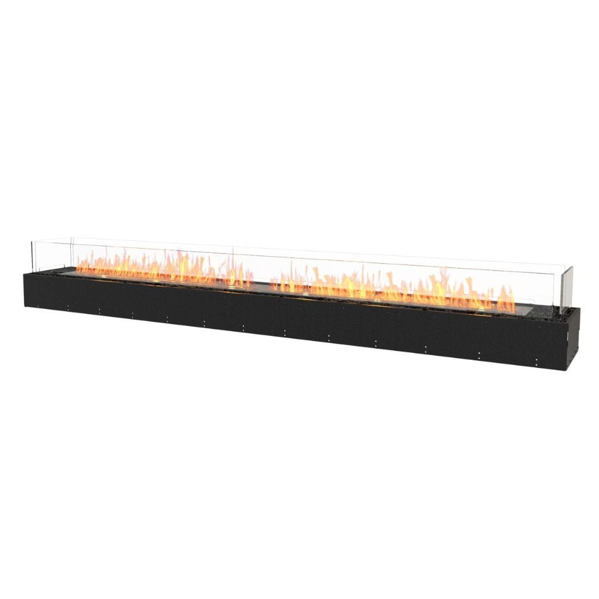 EcoSmart Fire 107" Flex 104BN Bench See-Through Ethanol Fireplace Insert by Mad Design Group