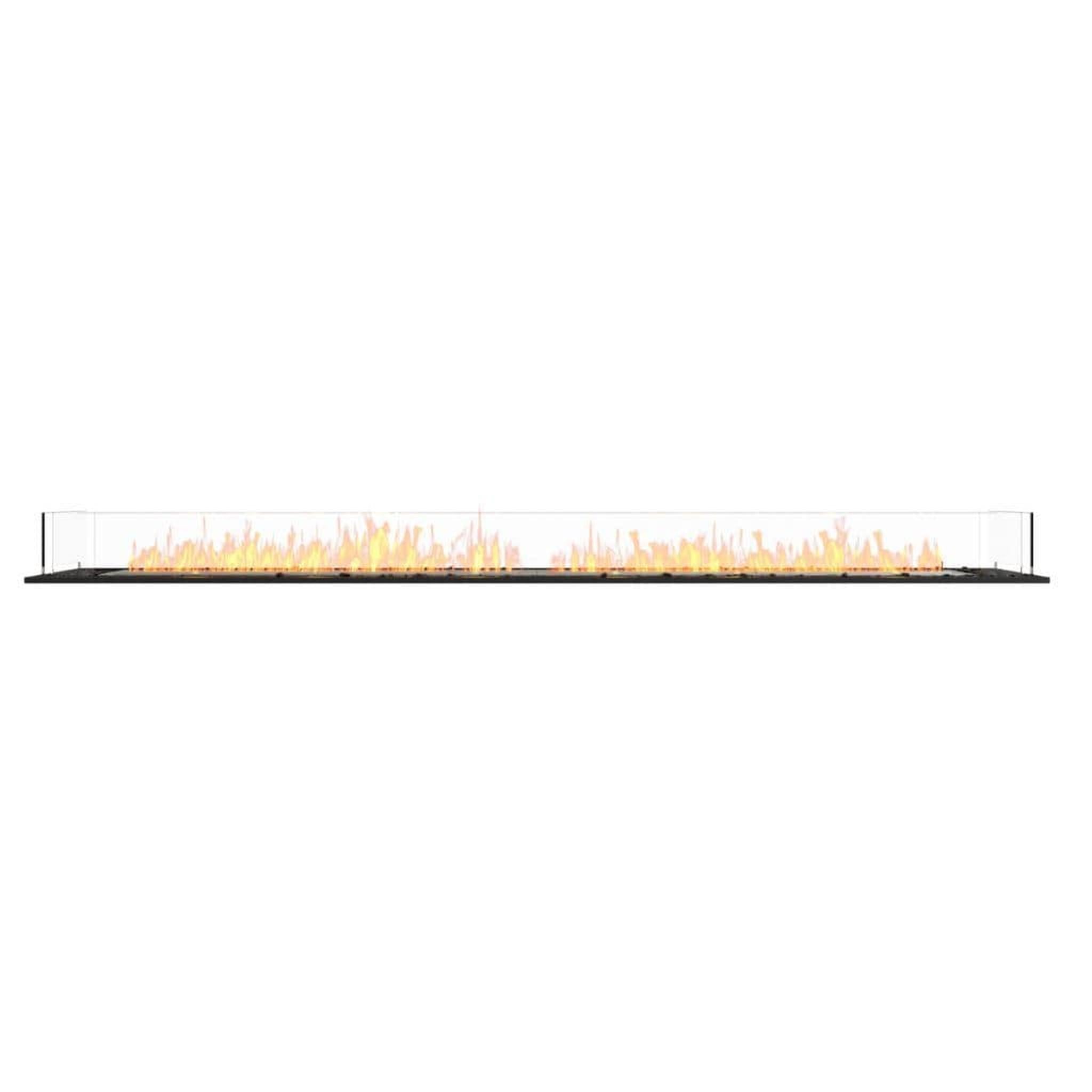 EcoSmart Fire 107" Flex 104BN Bench See-Through Ethanol Fireplace Insert by Mad Design Group