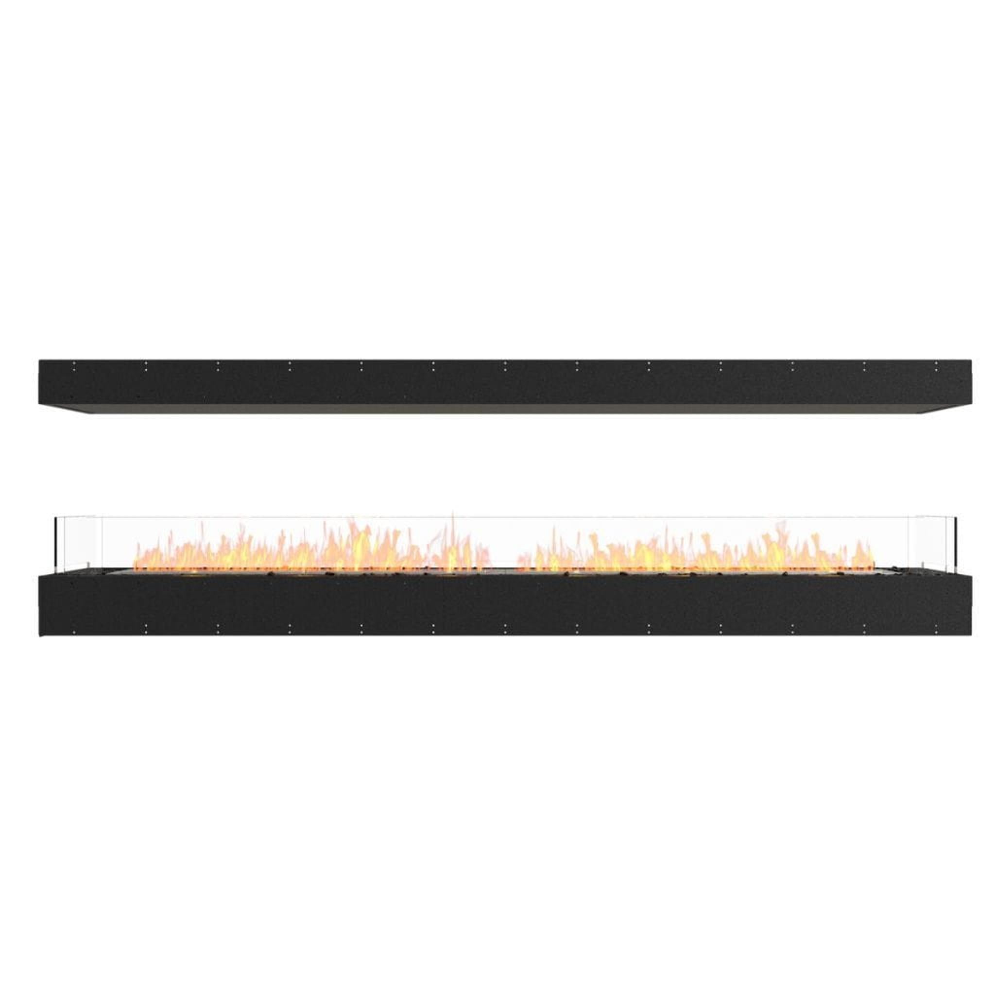 EcoSmart Fire 107" Flex 104IL Island Ethanol Fireplace Insert with Adjustable Flame by Mad Design Group