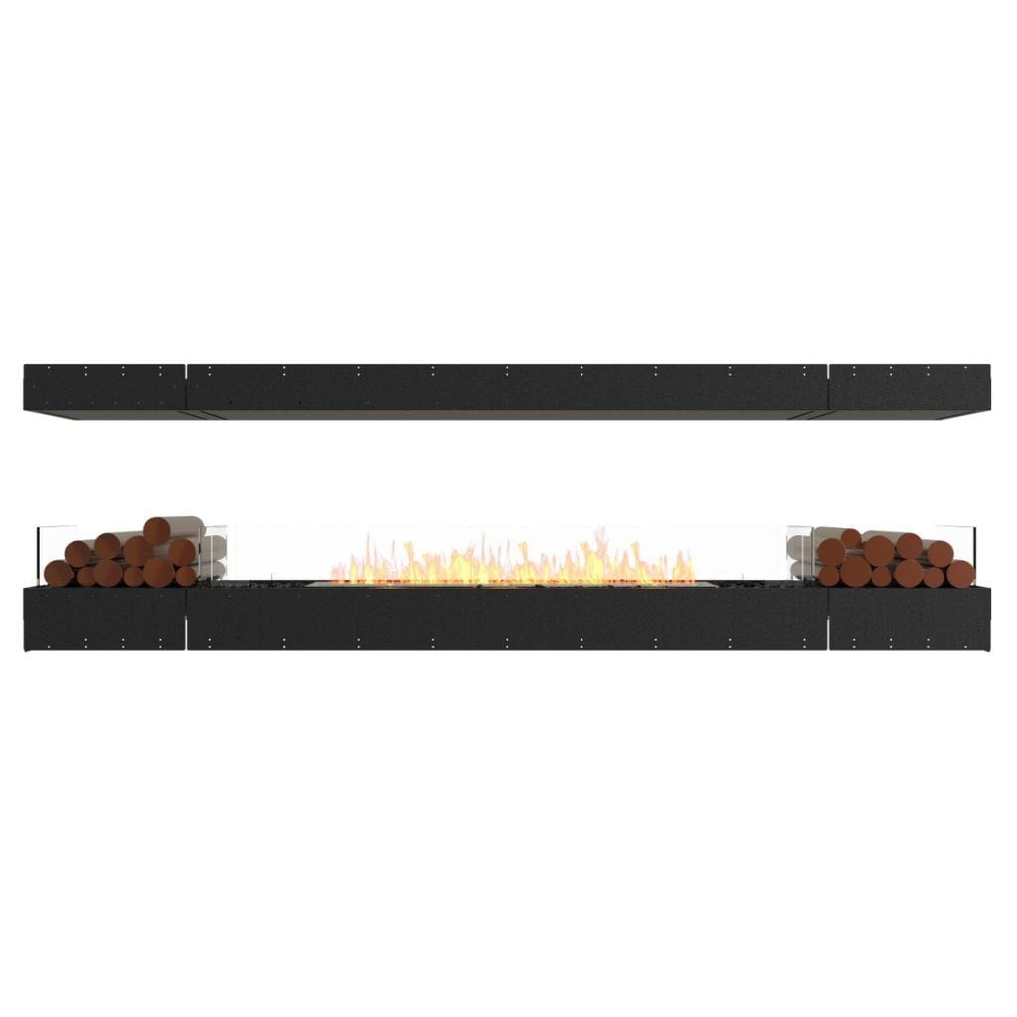 EcoSmart Fire 107" Flex 104IL Island Ethanol Fireplace Insert with Decorative Box and Adjustable Flame by Mad Design Group