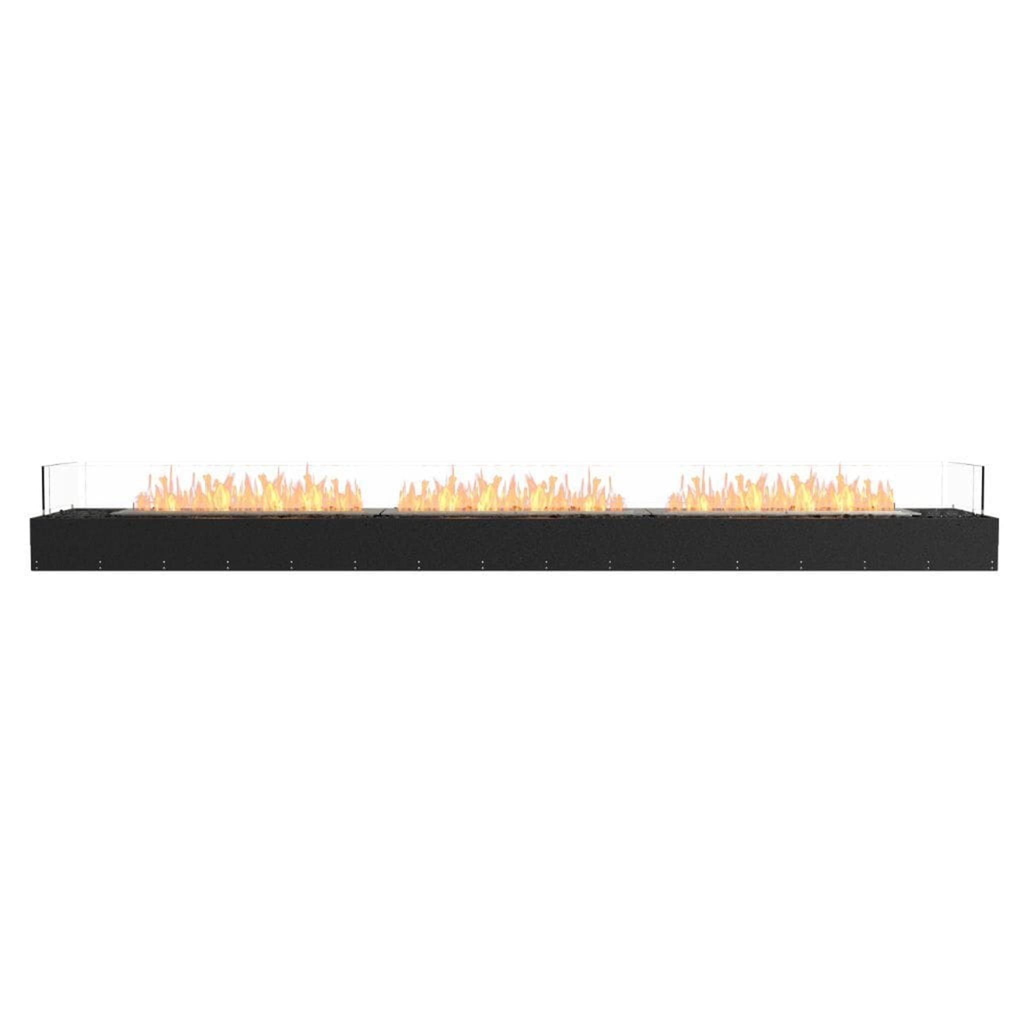 EcoSmart Fire 125" Flex 122BN Bench See-Through Ethanol Fireplace Insert by Mad Design Group