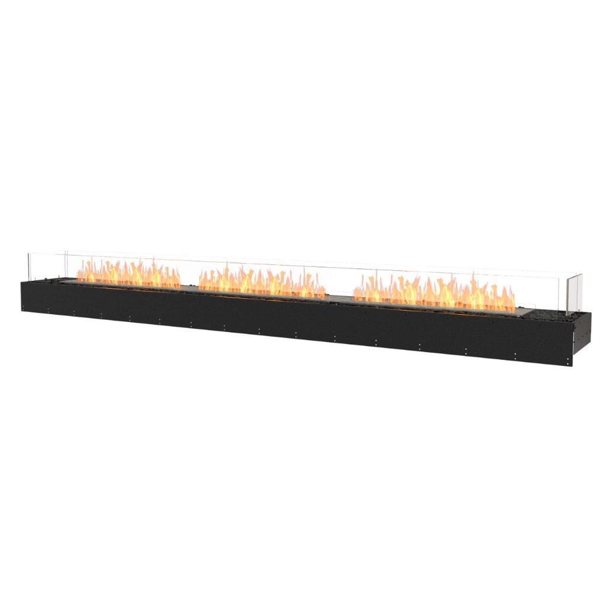 EcoSmart Fire 125" Flex 122BN Bench See-Through Ethanol Fireplace Insert by Mad Design Group
