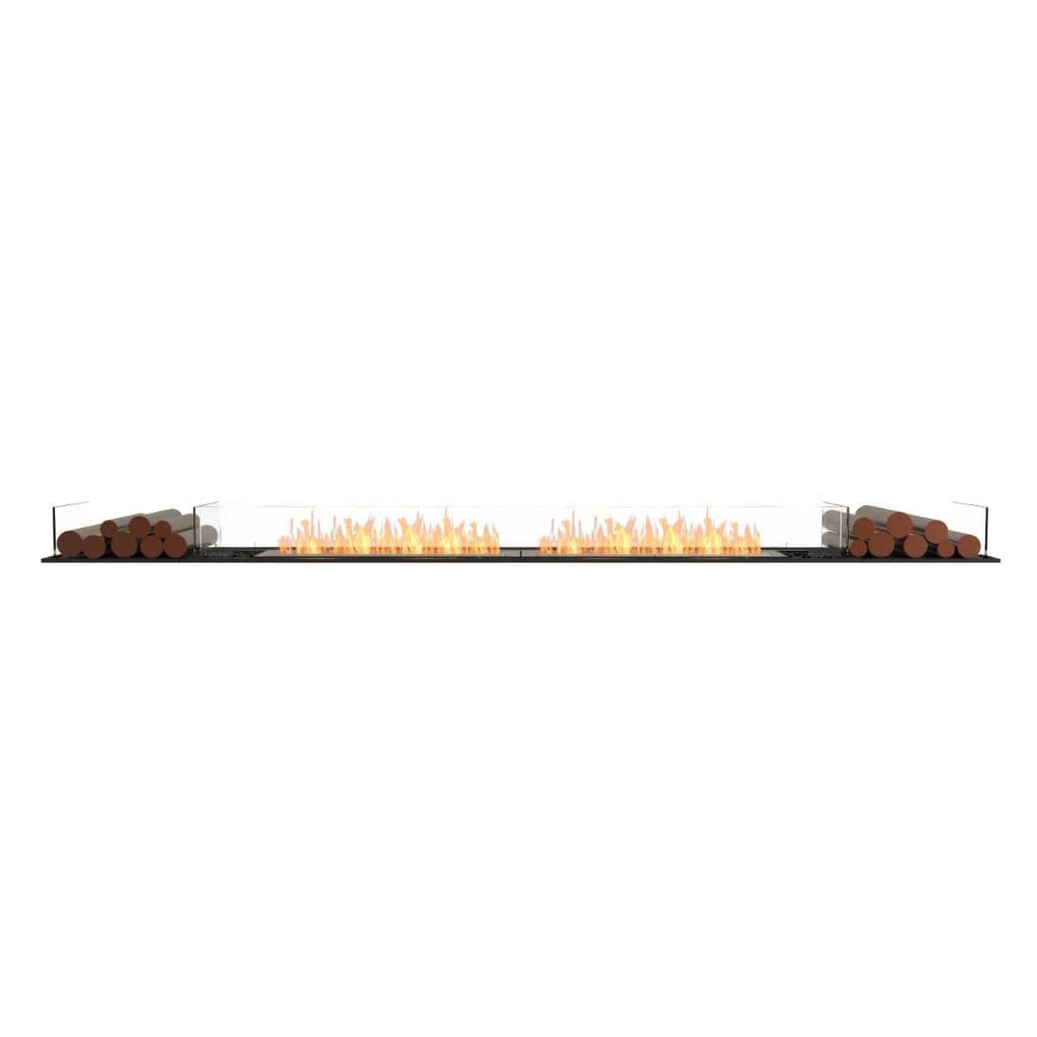 EcoSmart Fire 125" Flex 122BN Bench Ethanol Fireplace Insert with Decorative Box and Adjustable Flame by Mad Design Group