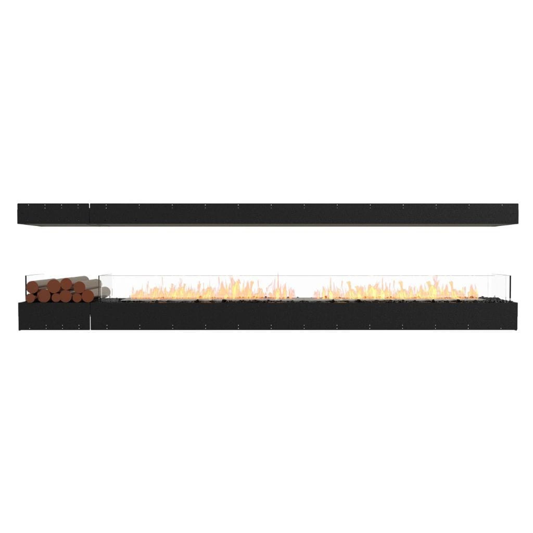 EcoSmart Fire 125" Flex 122IL Island Ethanol Fireplace Insert with Decorative Box and Adjustable Flame by Mad Design Group