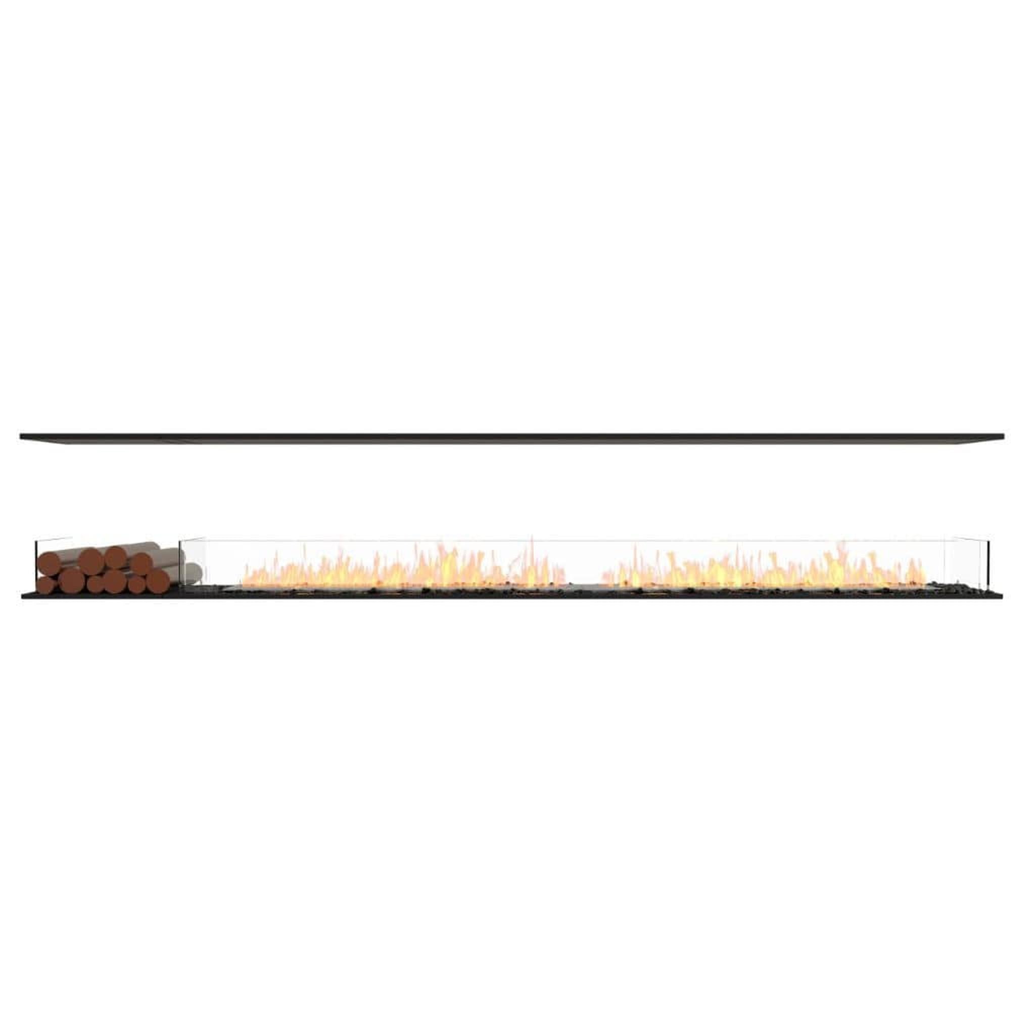 EcoSmart Fire 125" Flex 122IL Island Ethanol Fireplace Insert with Decorative Box and Adjustable Flame by Mad Design Group