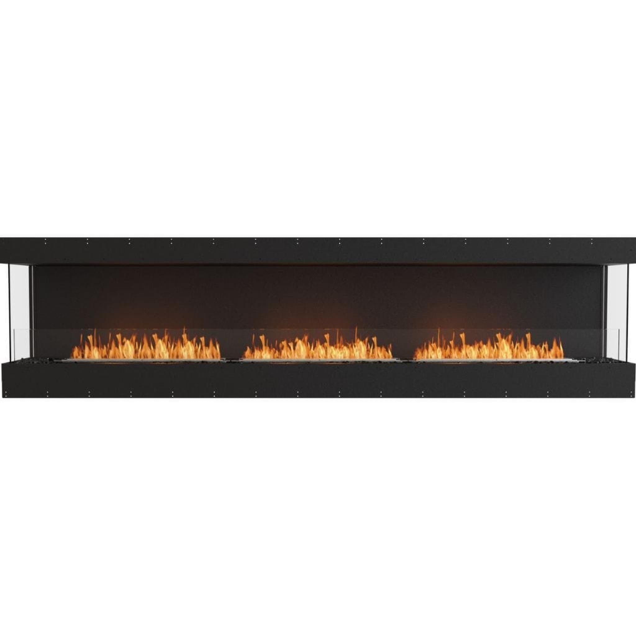 EcoSmart Fire 126" Flex 122BY Bay Ethanol Fireplace Insert with Adjustable Flame by Mad Design Group