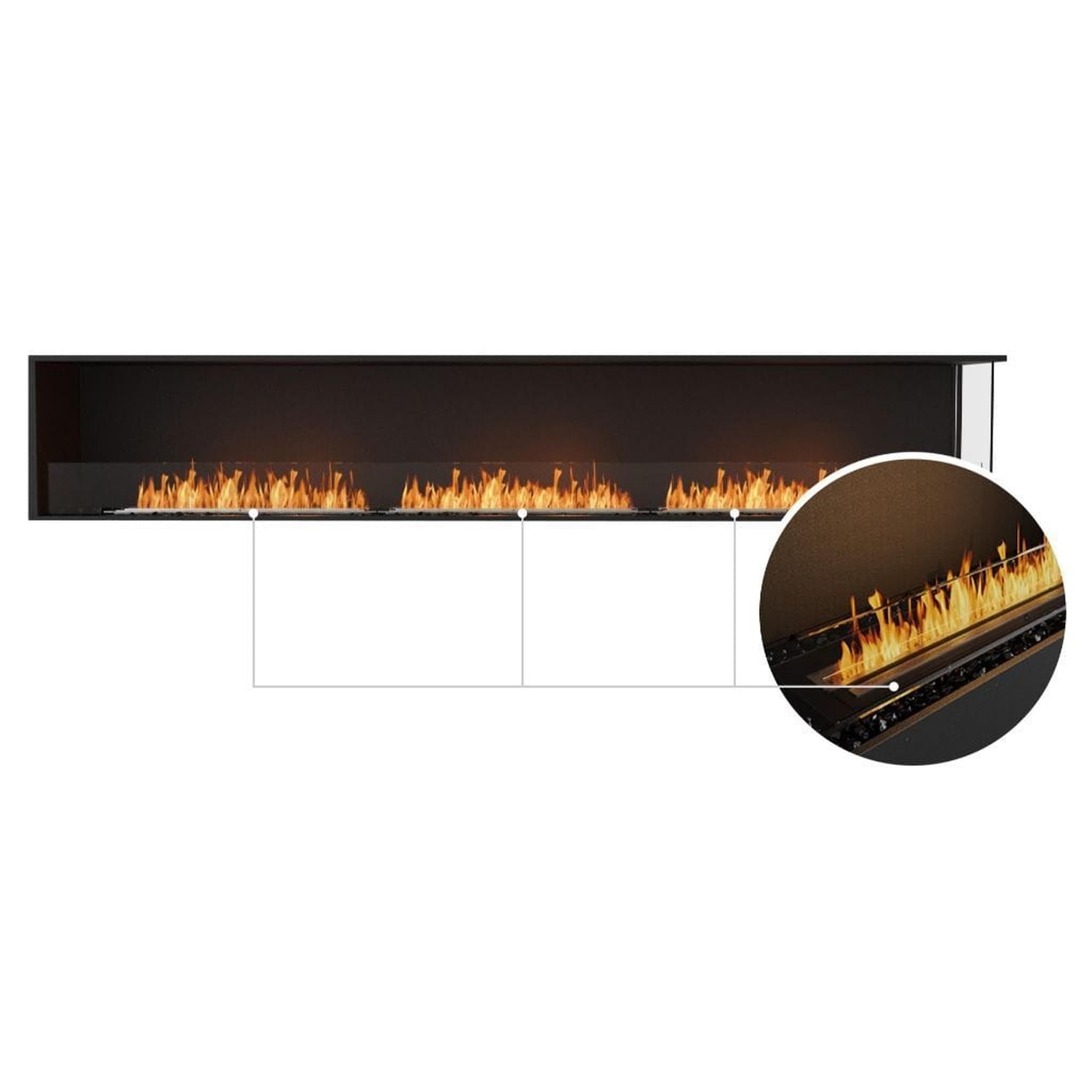 EcoSmart Fire Flex 122LC/122RC 128" Ethanol Fireplace Insert with Adjustable Flame by Mad Design Group
