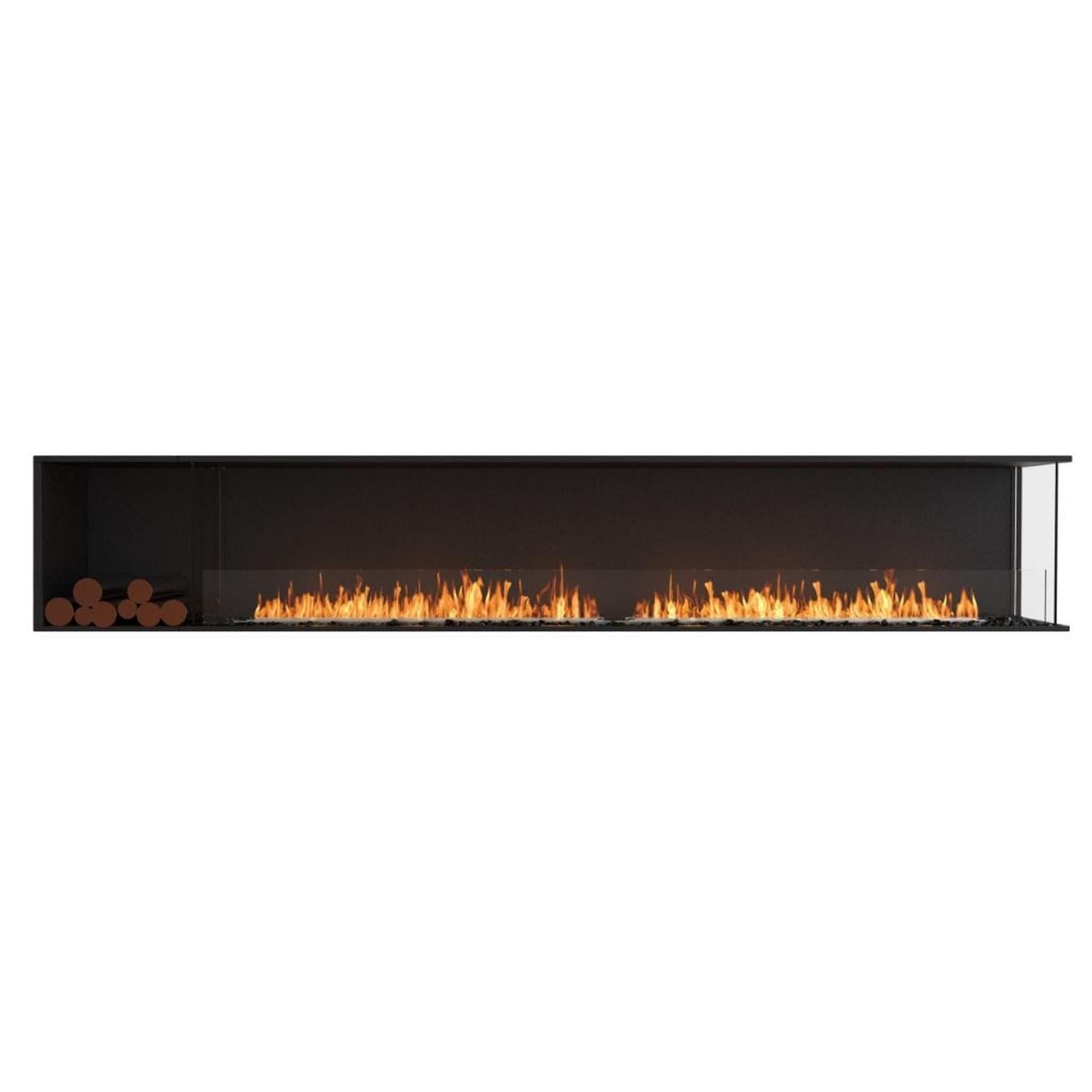 EcoSmart Fire Flex 122LC/122RC 128" Ethanol Fireplace Insert with Decorative Box and Adjustable Flame by Mad Design Group