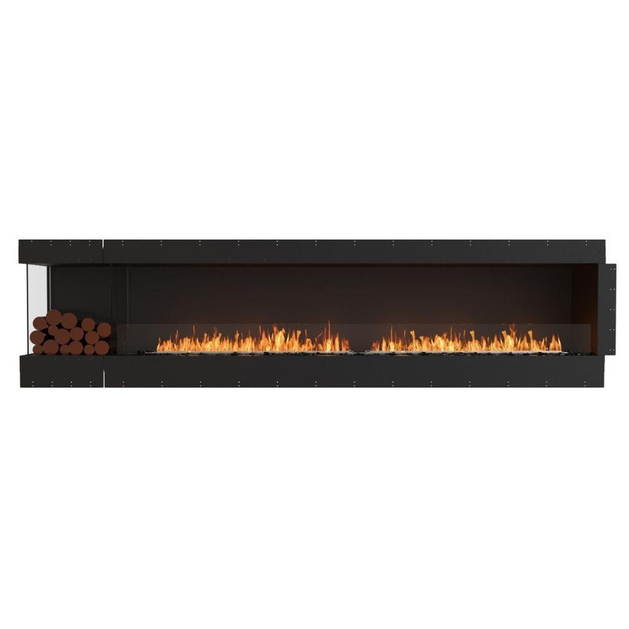 EcoSmart Fire Flex 122LC/122RC 128" Ethanol Fireplace Insert with Decorative Box and Adjustable Flame by Mad Design Group