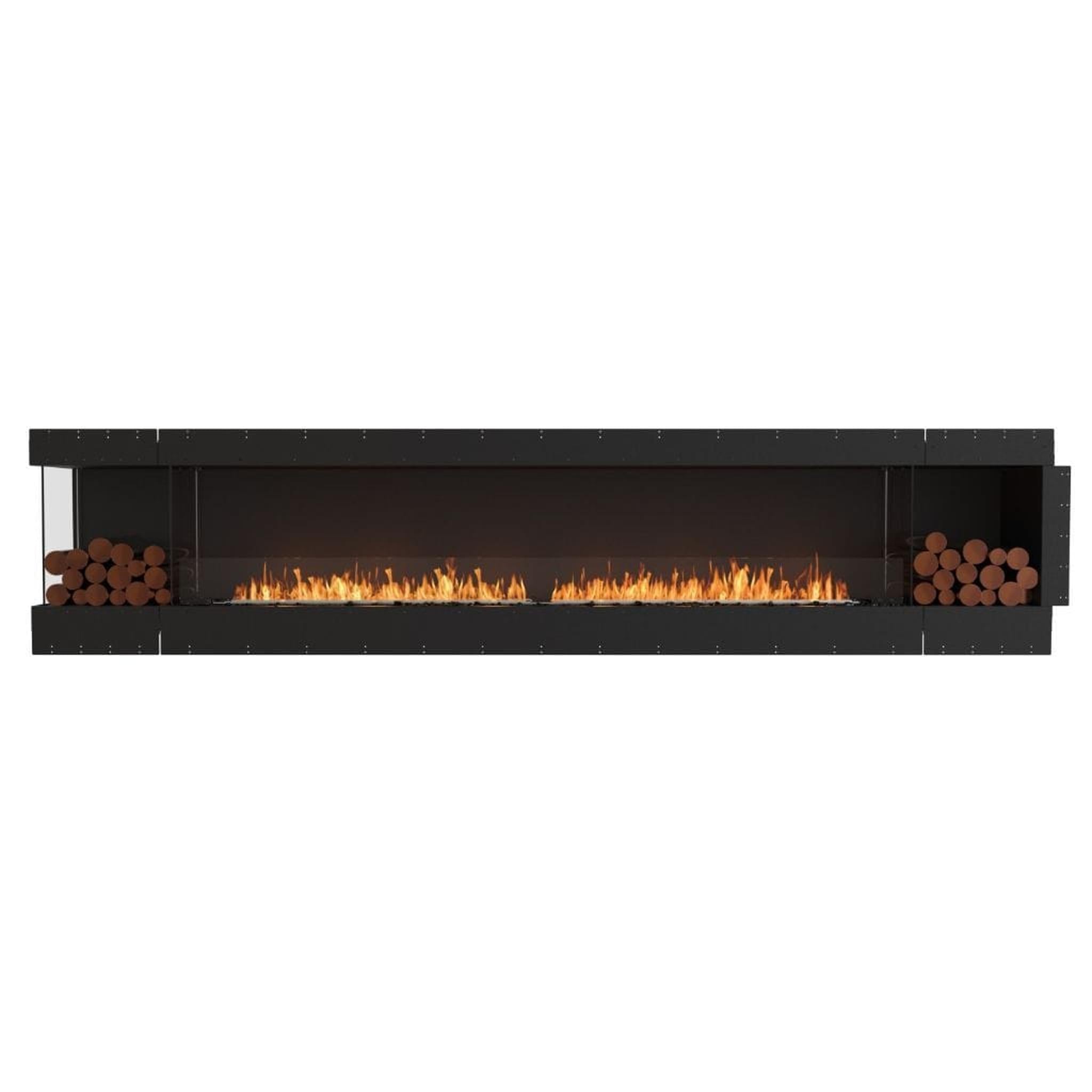 EcoSmart Fire Flex 140LC/140RC 146" Ethanol Fireplace Insert with Decorative Box and Adjustable Flame by Mad Design Group