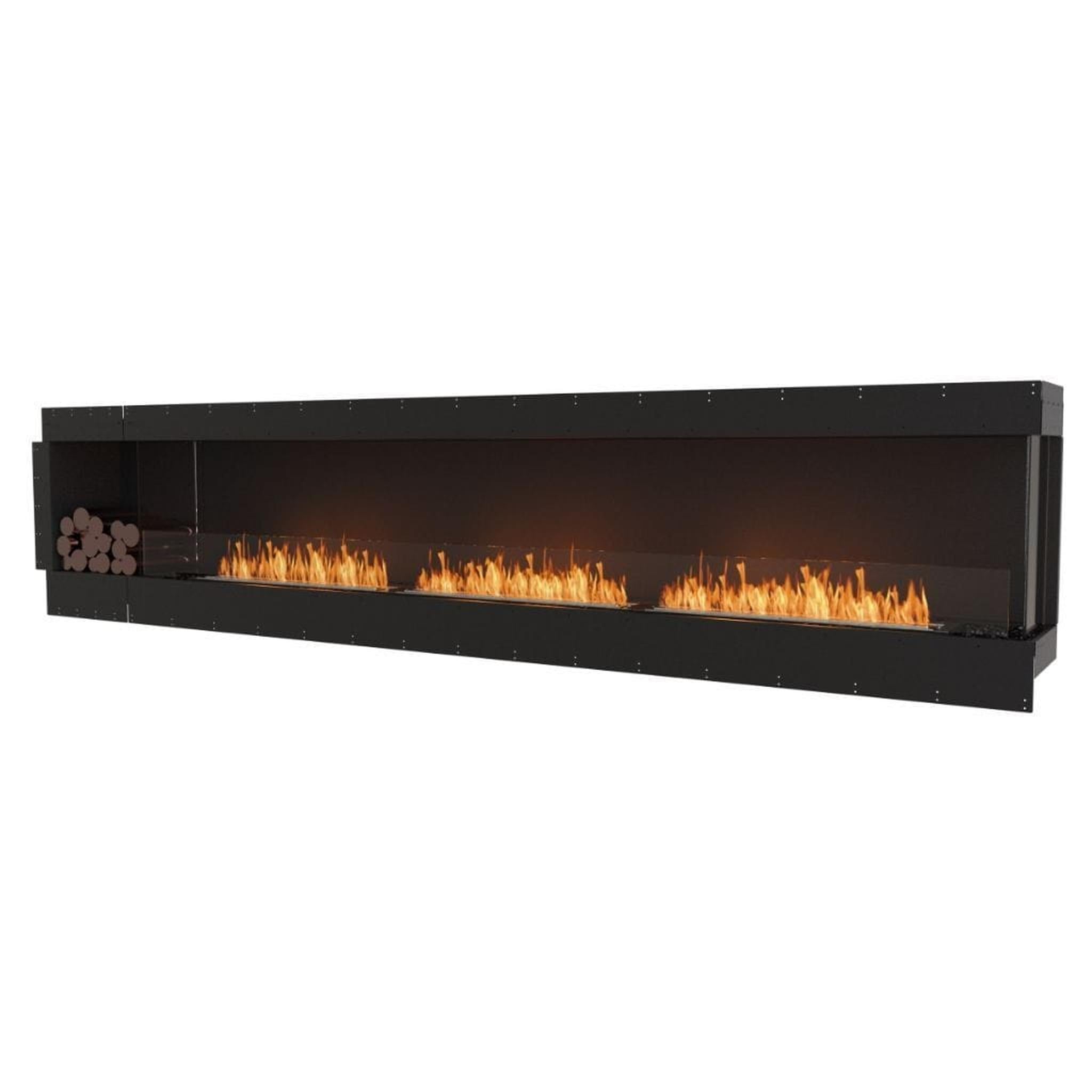 EcoSmart Fire Flex 140LC/140RC 146" Ethanol Fireplace Insert with Decorative Box and Adjustable Flame by Mad Design Group