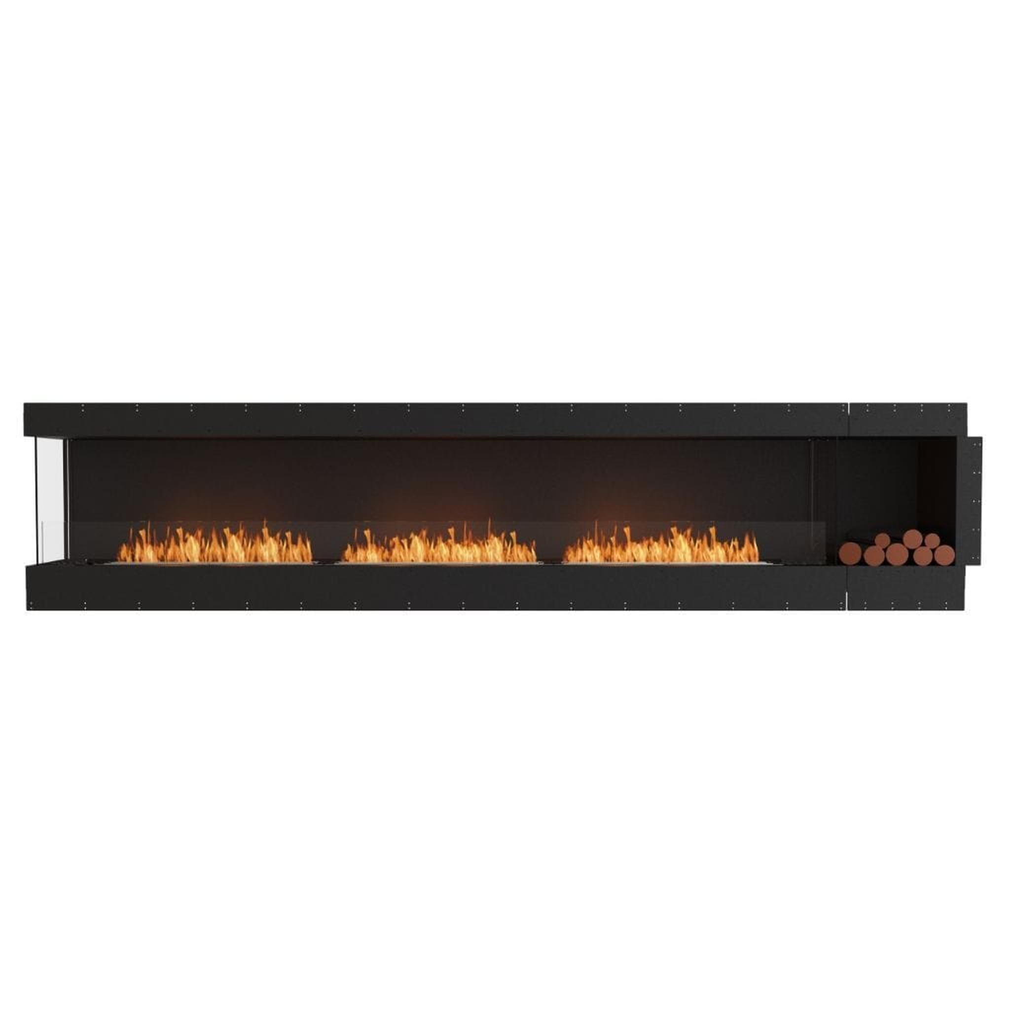 EcoSmart Fire Flex 140LC/140RC 146" Ethanol Fireplace Insert with Decorative Box and Adjustable Flame by Mad Design Group