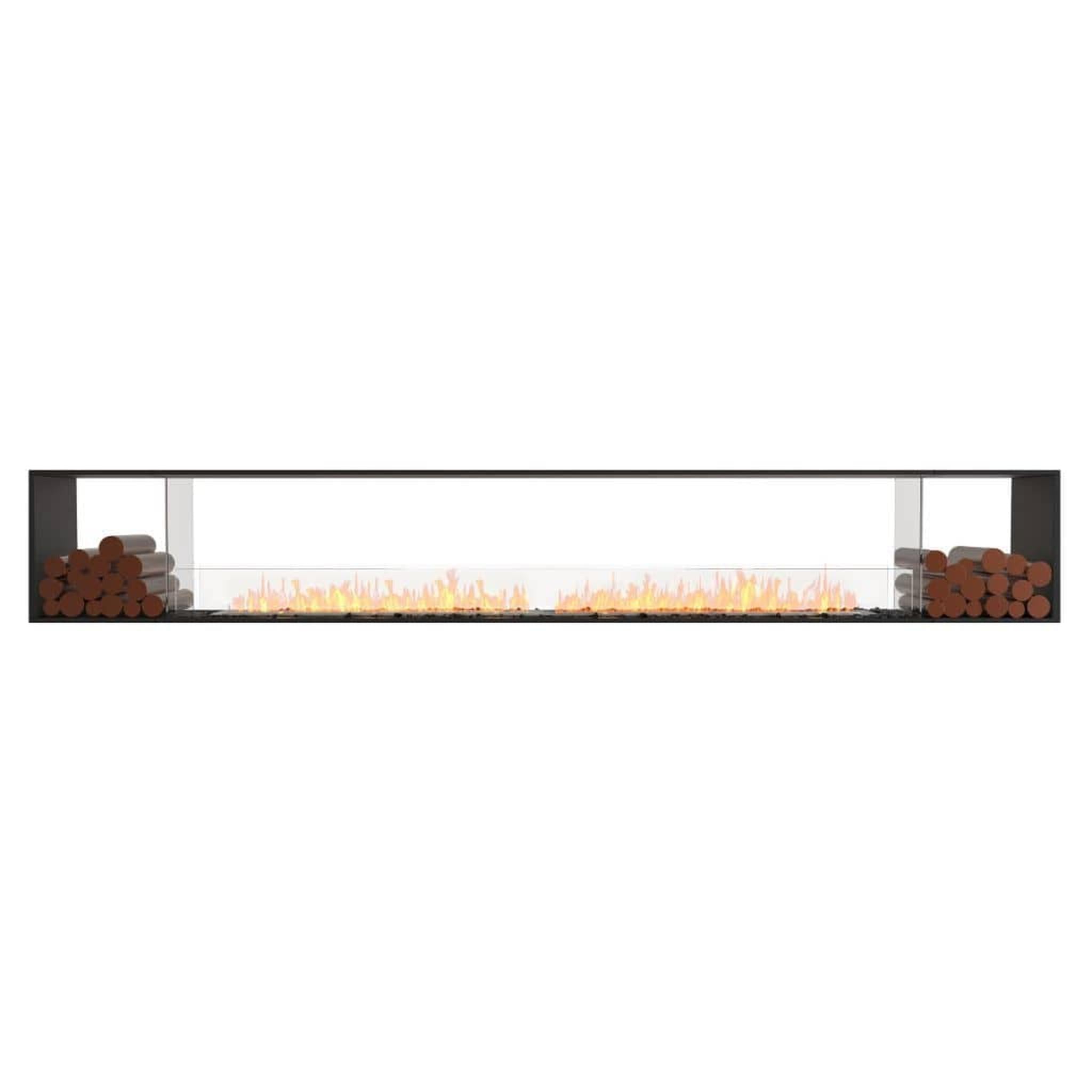 EcoSmart Fire 148" Flex 140DB Double Sided Ethanol Fireplace Insert with Decorative Box and Safe Filling by Mad Design Group