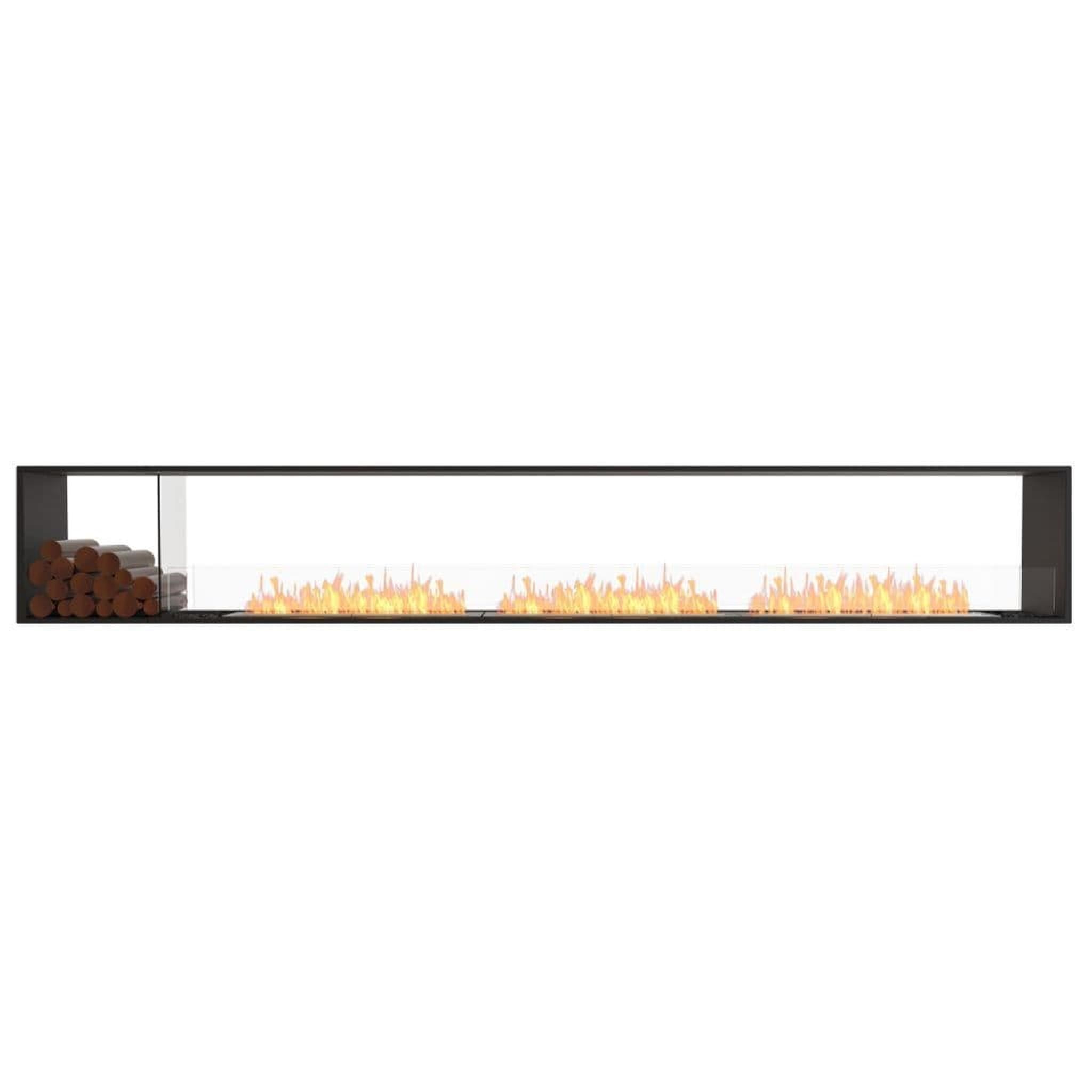 EcoSmart Fire 148" Flex 140DB Double Sided Ethanol Fireplace Insert with Decorative Box and Safe Filling by Mad Design Group