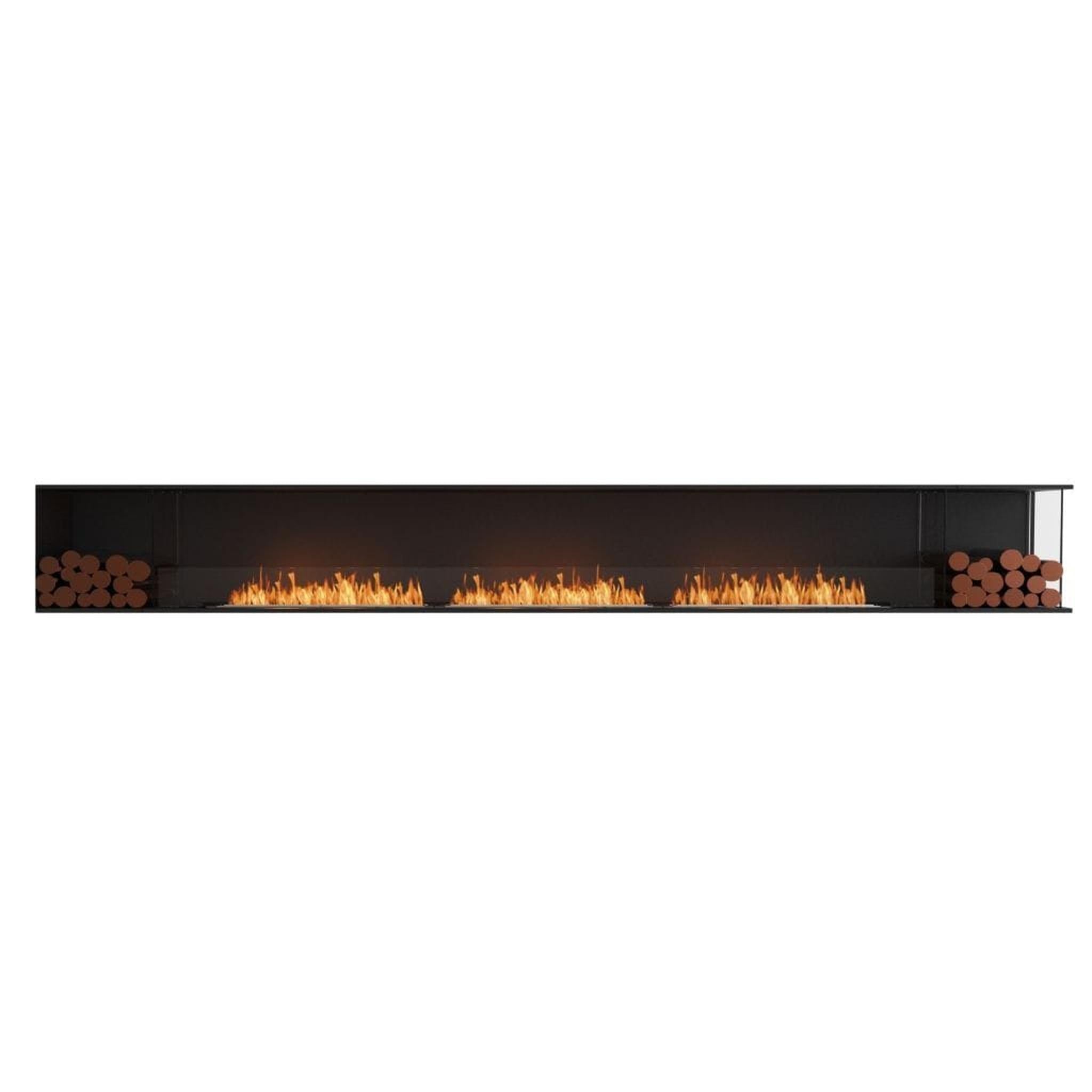 EcoSmart Fire Flex 158LC/158RC 164" Ethanol Fireplace Insert with Decorative Box and Adjustable Flame by Mad Design Group