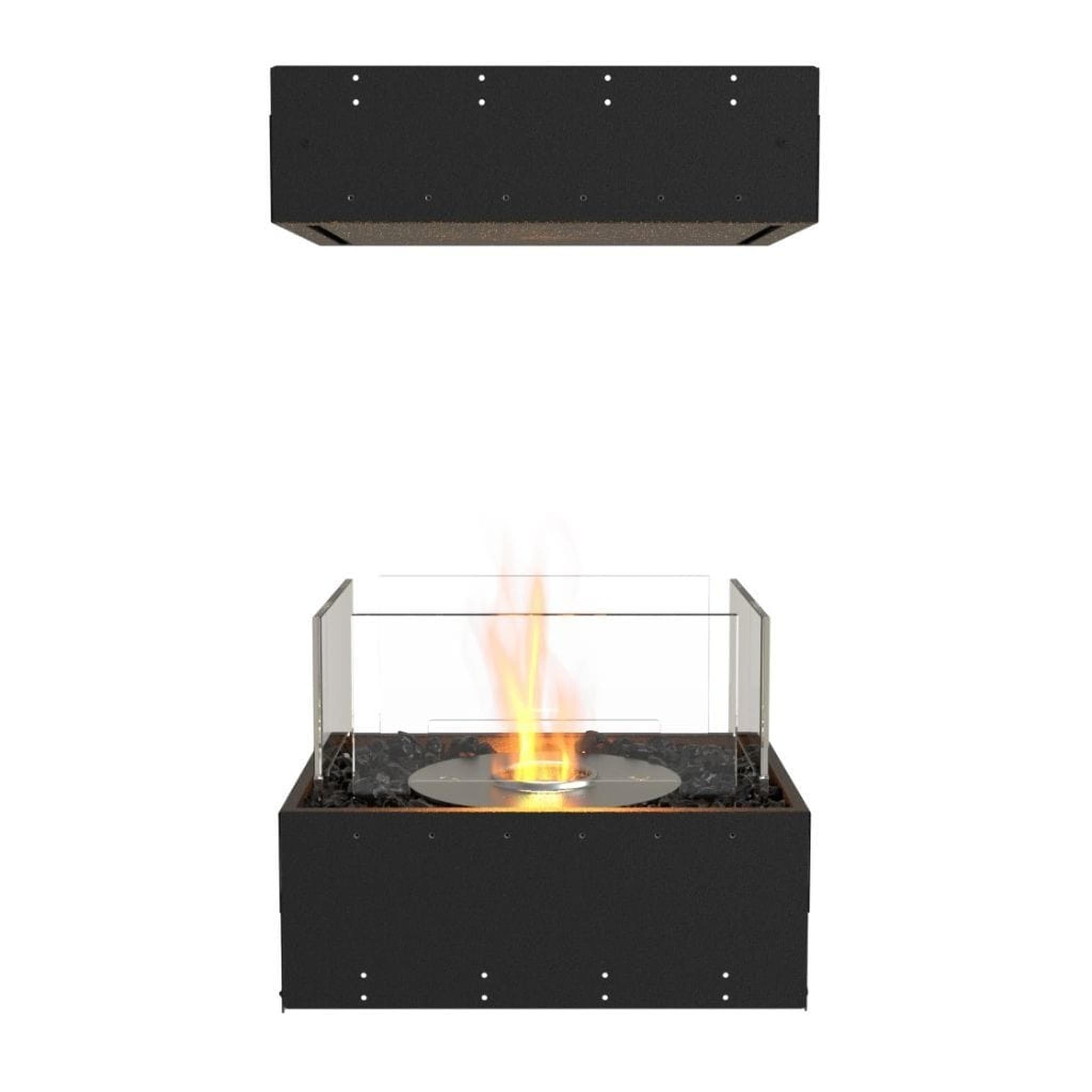 EcoSmart Fire 18" Flex 18IL Island Ethanol Fireplace Insert with Adjustable Flame by Mad Design Group