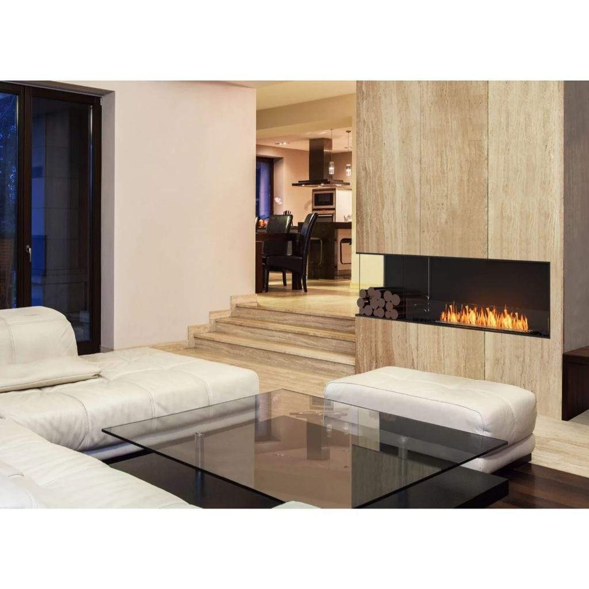 EcoSmart Fire Flex 18LC/18RC 20" Left or Right Corner Ethanol Fireplace Insert with Adjustable Flame by Mad Design Group