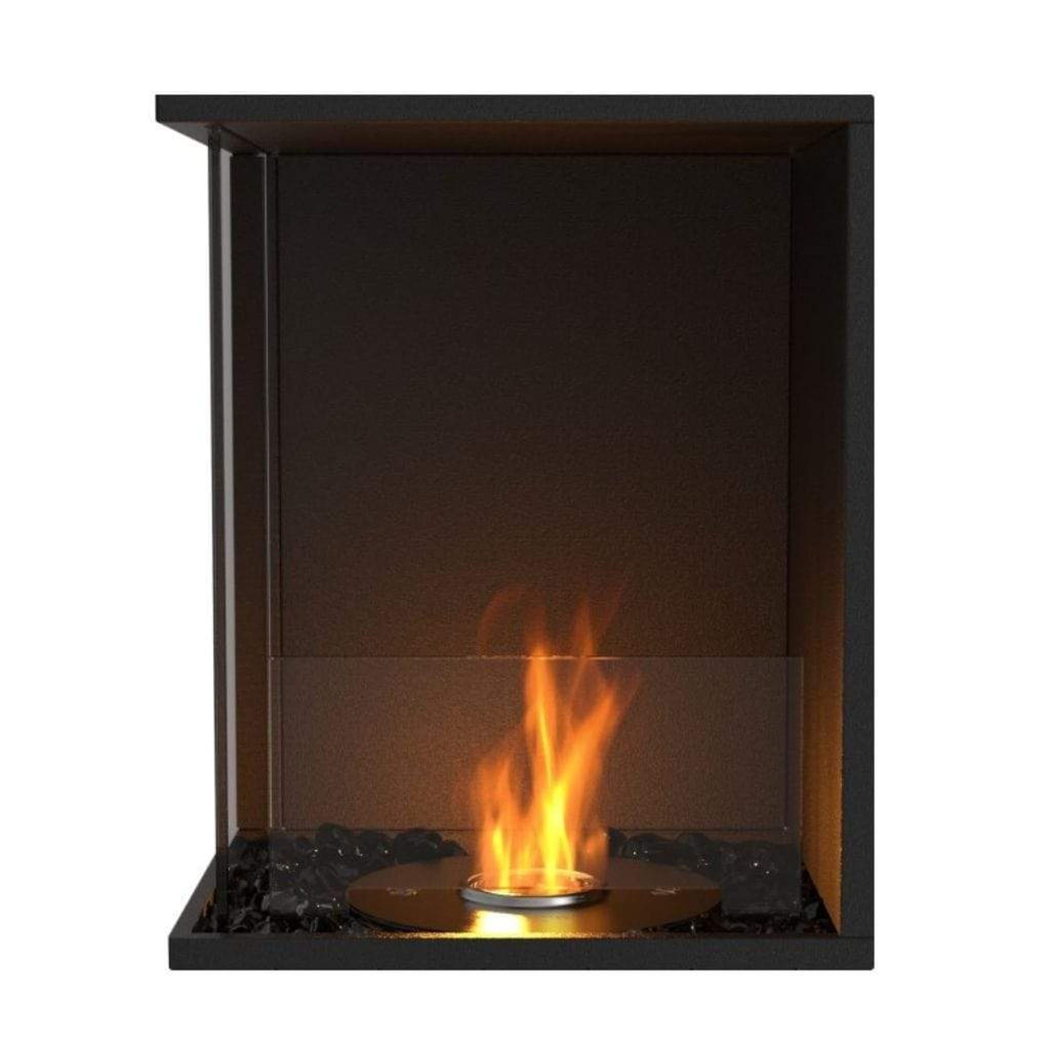 EcoSmart Fire Flex 18LC/18RC 20" Left or Right Corner Ethanol Fireplace Insert with Adjustable Flame by Mad Design Group