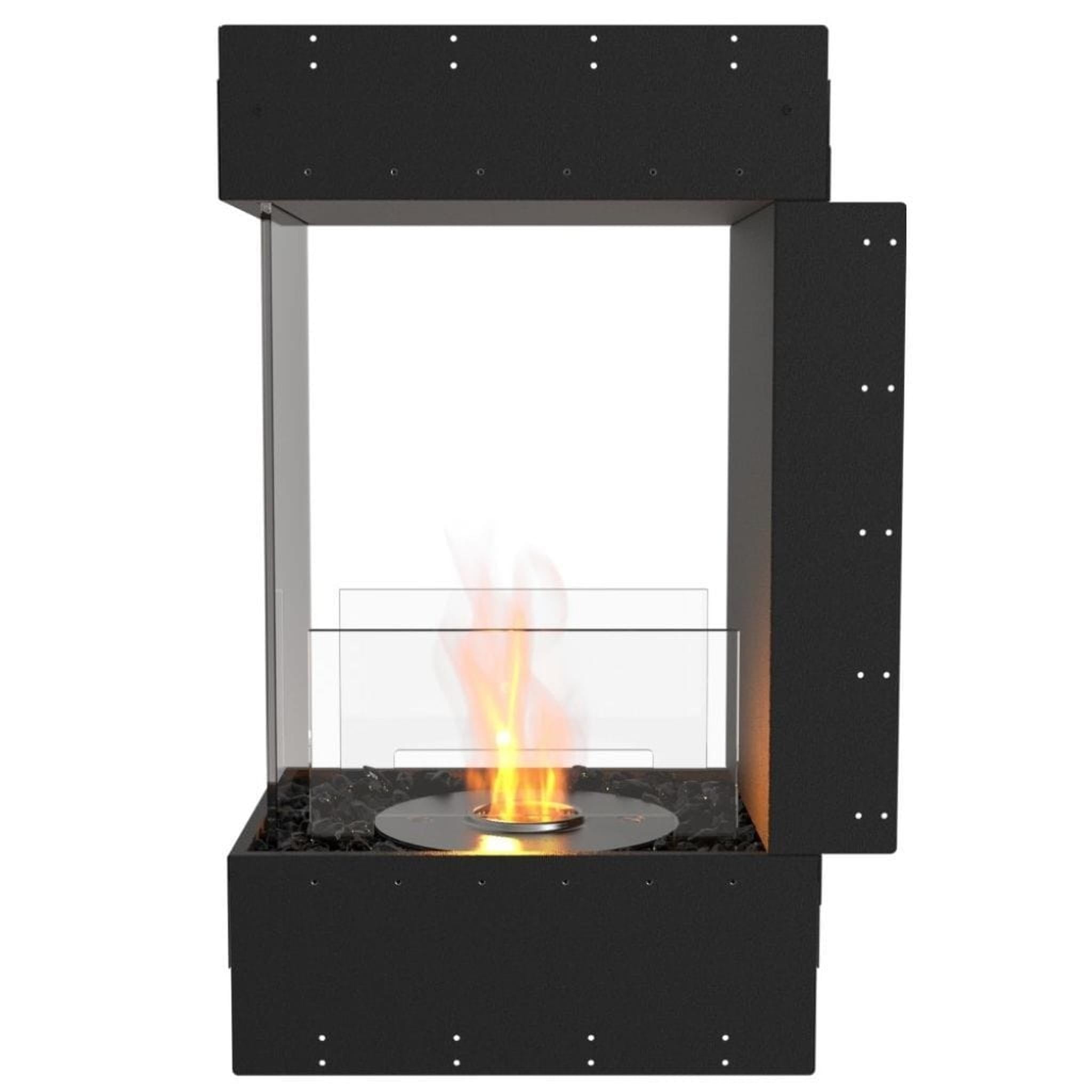 EcoSmart Fire 20" Flex 18PN Peninsula Ethanol Fireplace Insert with Adjustable Flame by Mad Design Group