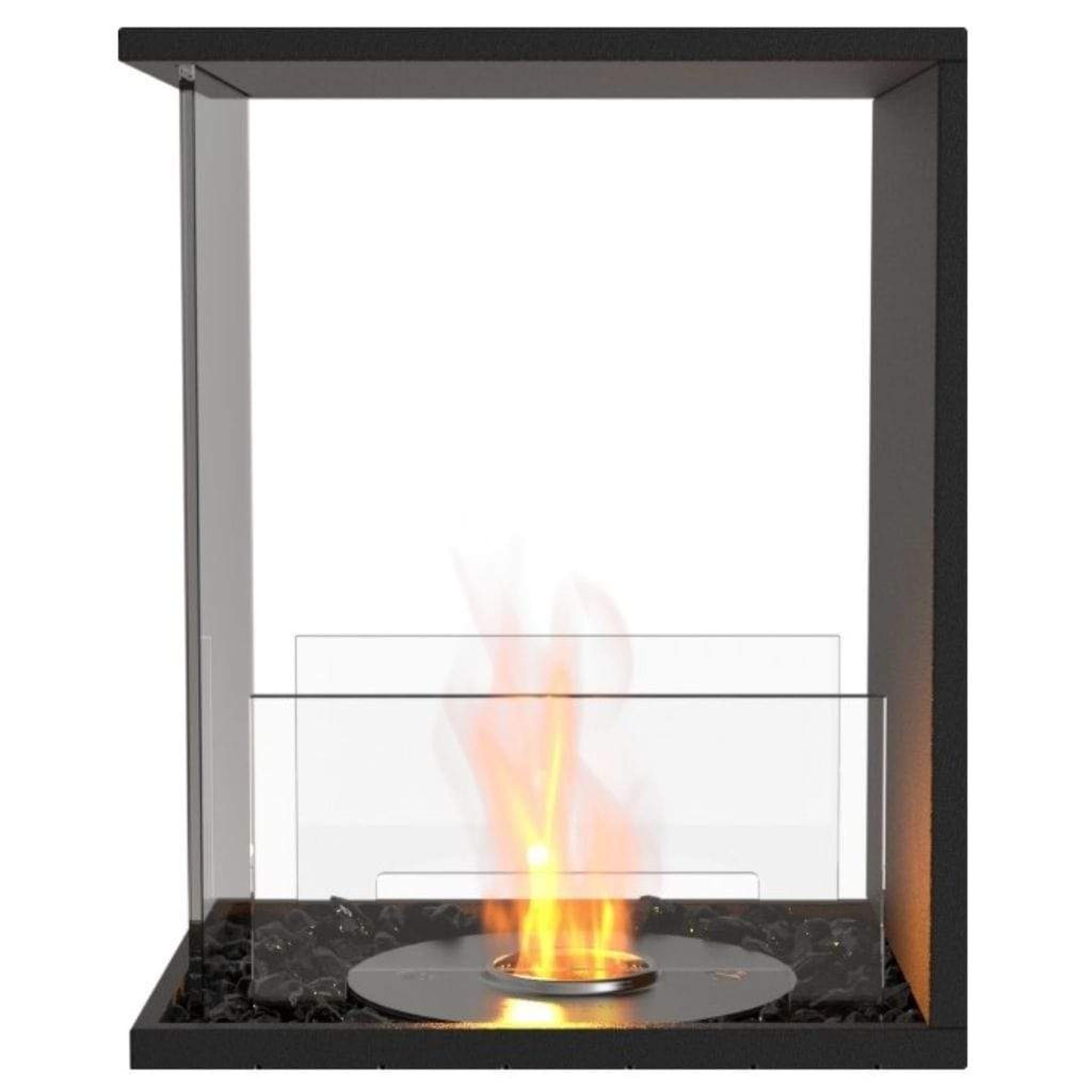 EcoSmart Fire 20" Flex 18PN Peninsula Ethanol Fireplace Insert with Adjustable Flame by Mad Design Group