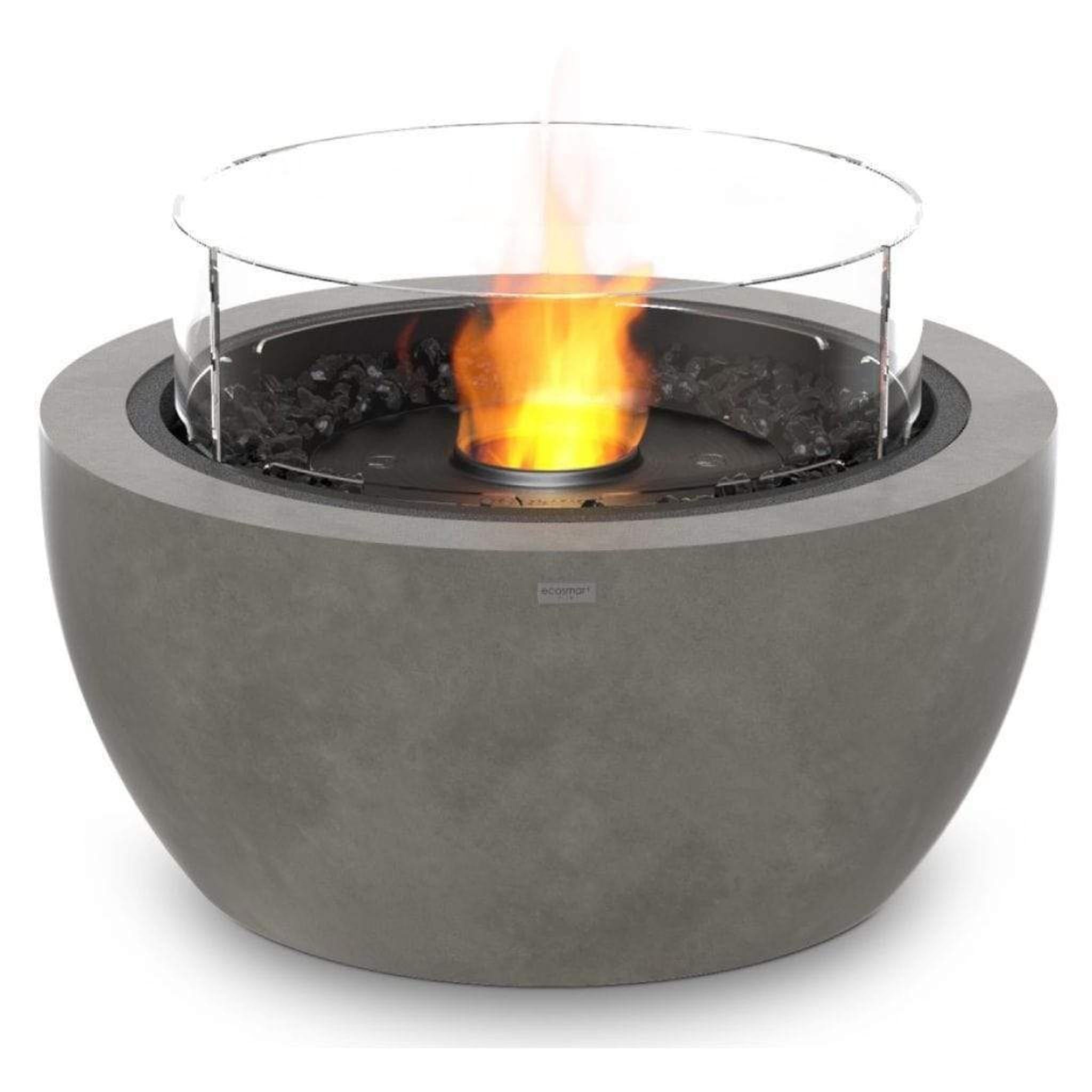 EcoSmart Fire POD 30" Ethanol Fire Pit Bowl with Adjustable Feet by Mad Design Group