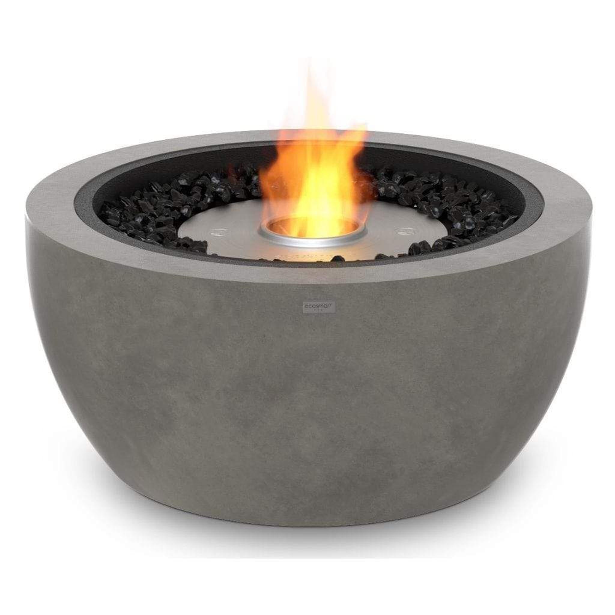EcoSmart Fire POD 30" Ethanol Fire Pit Bowl with Adjustable Feet by Mad Design Group