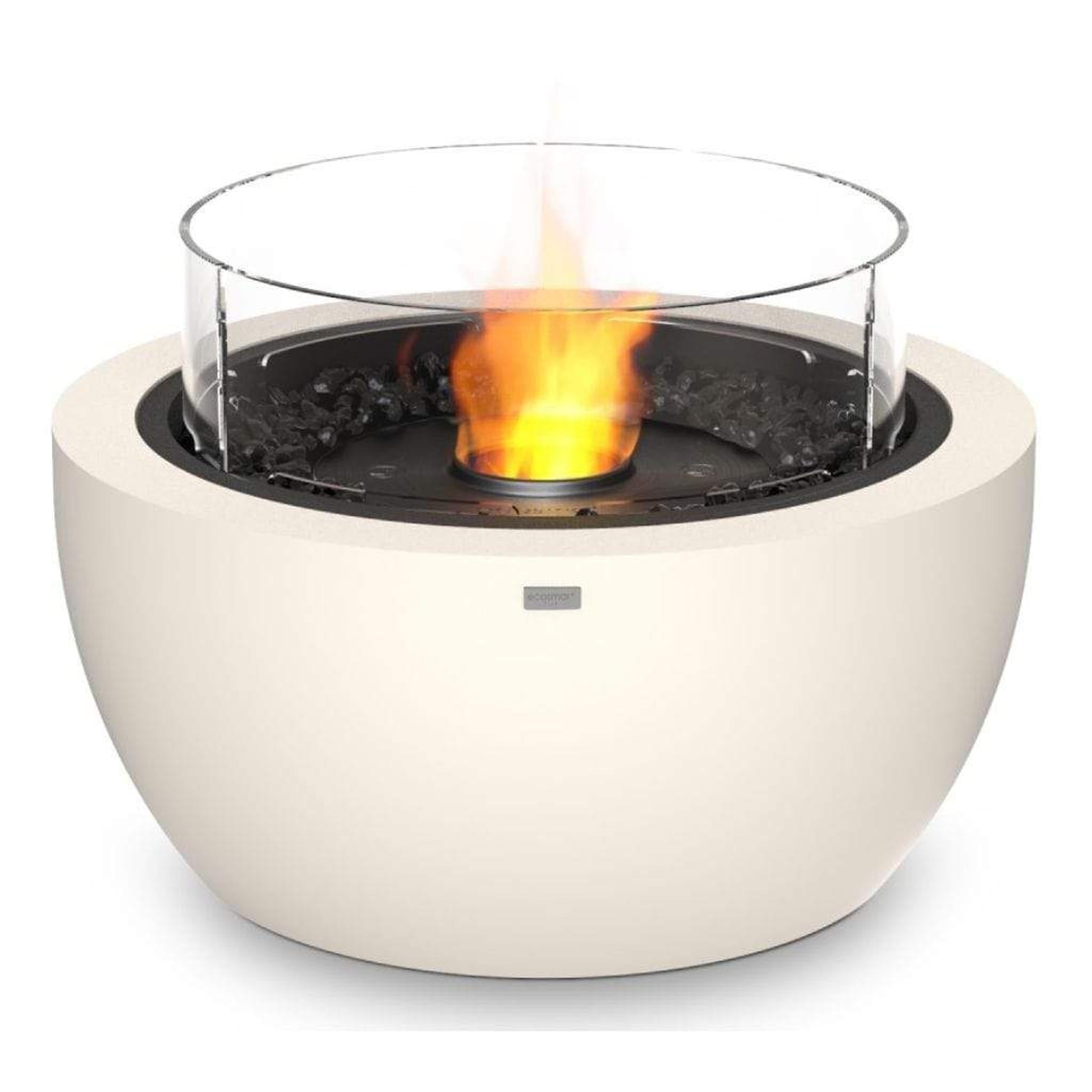 EcoSmart Fire POD 30" Ethanol Fire Pit Bowl with Adjustable Feet by Mad Design Group