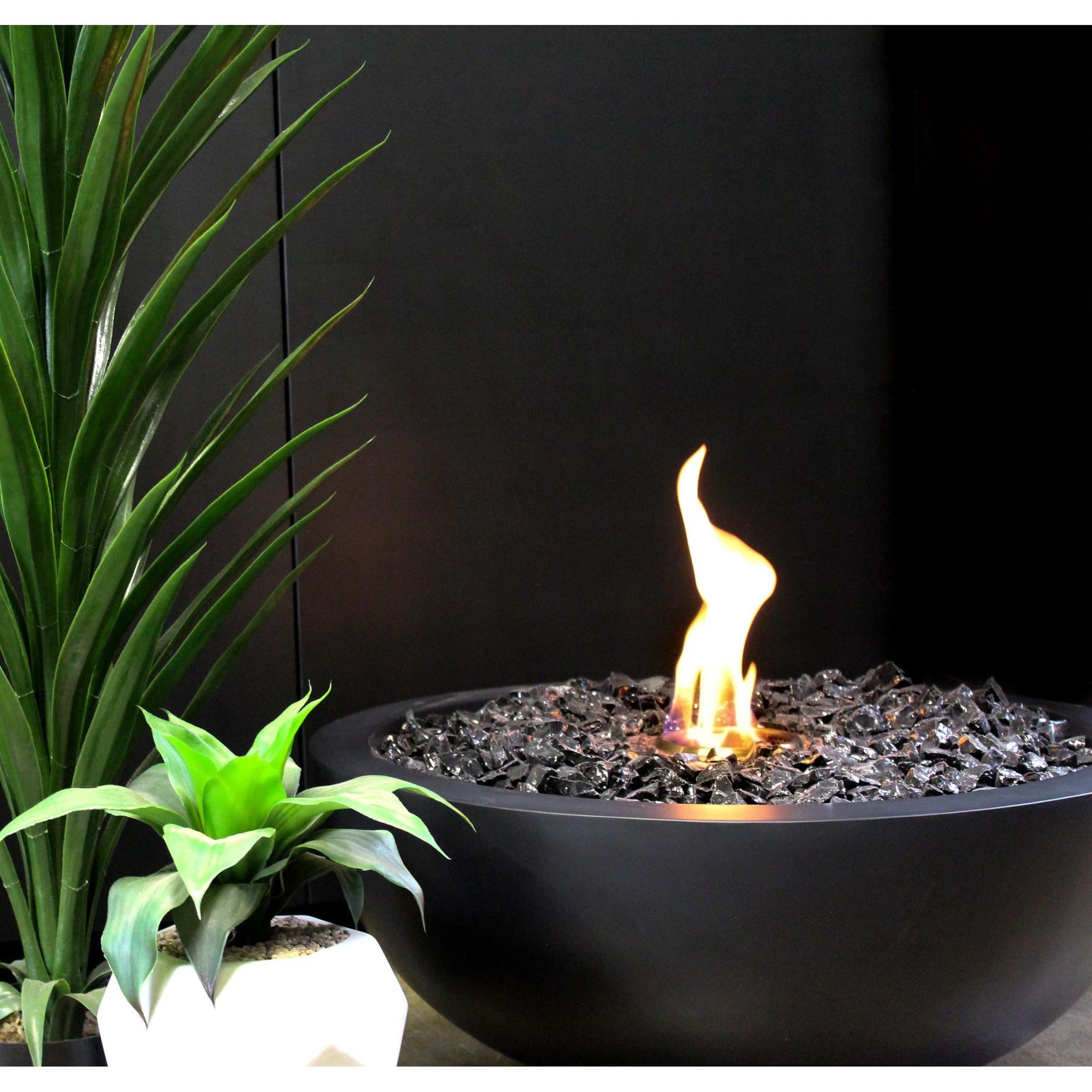 EcoSmart Fire Mix 850 33" Round Ethanol Fire Pit Bowl – Indoor/Outdoor by Mad Design Group