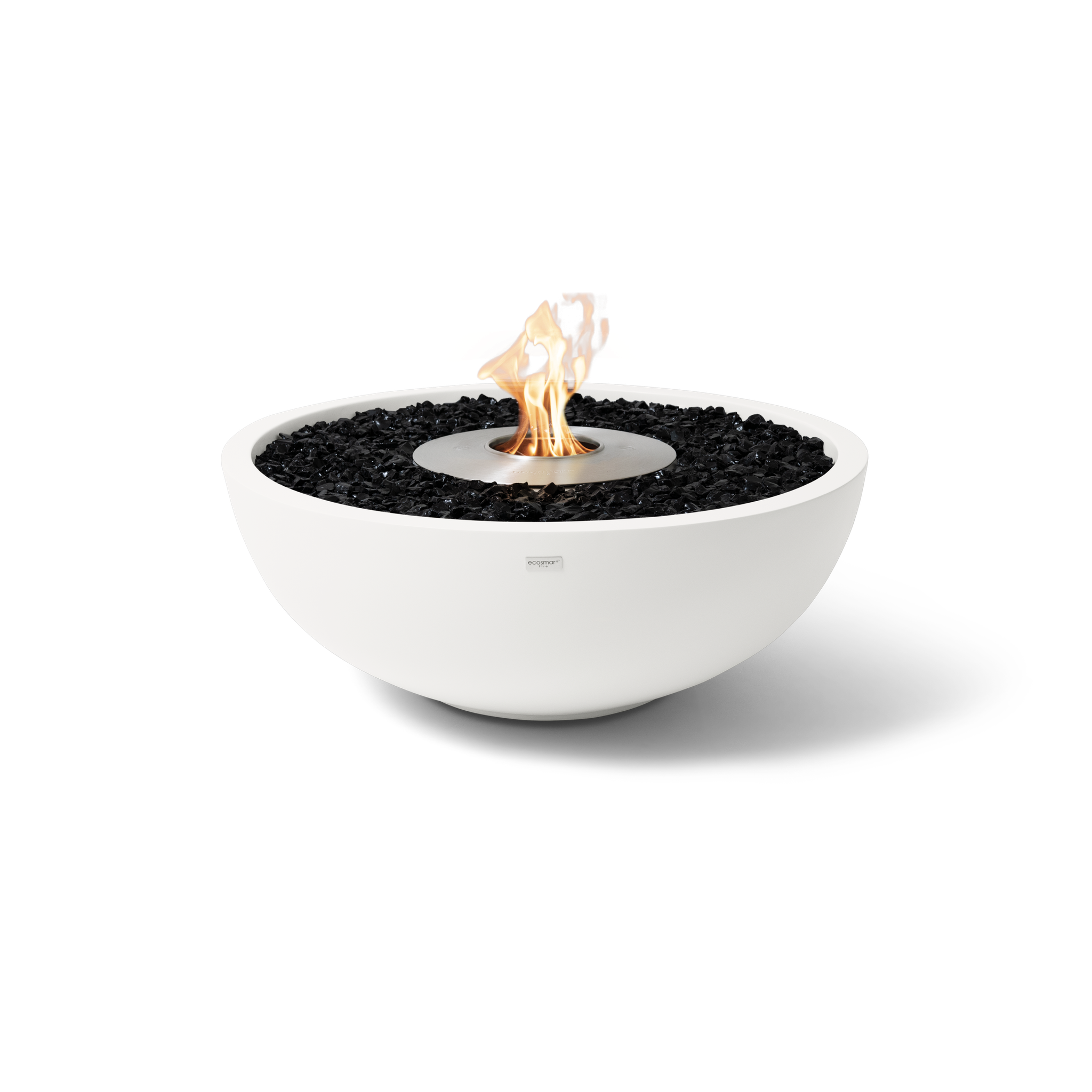 EcoSmart Fire Mix 850 33" Round Ethanol Fire Pit Bowl – Indoor/Outdoor by Mad Design Group
