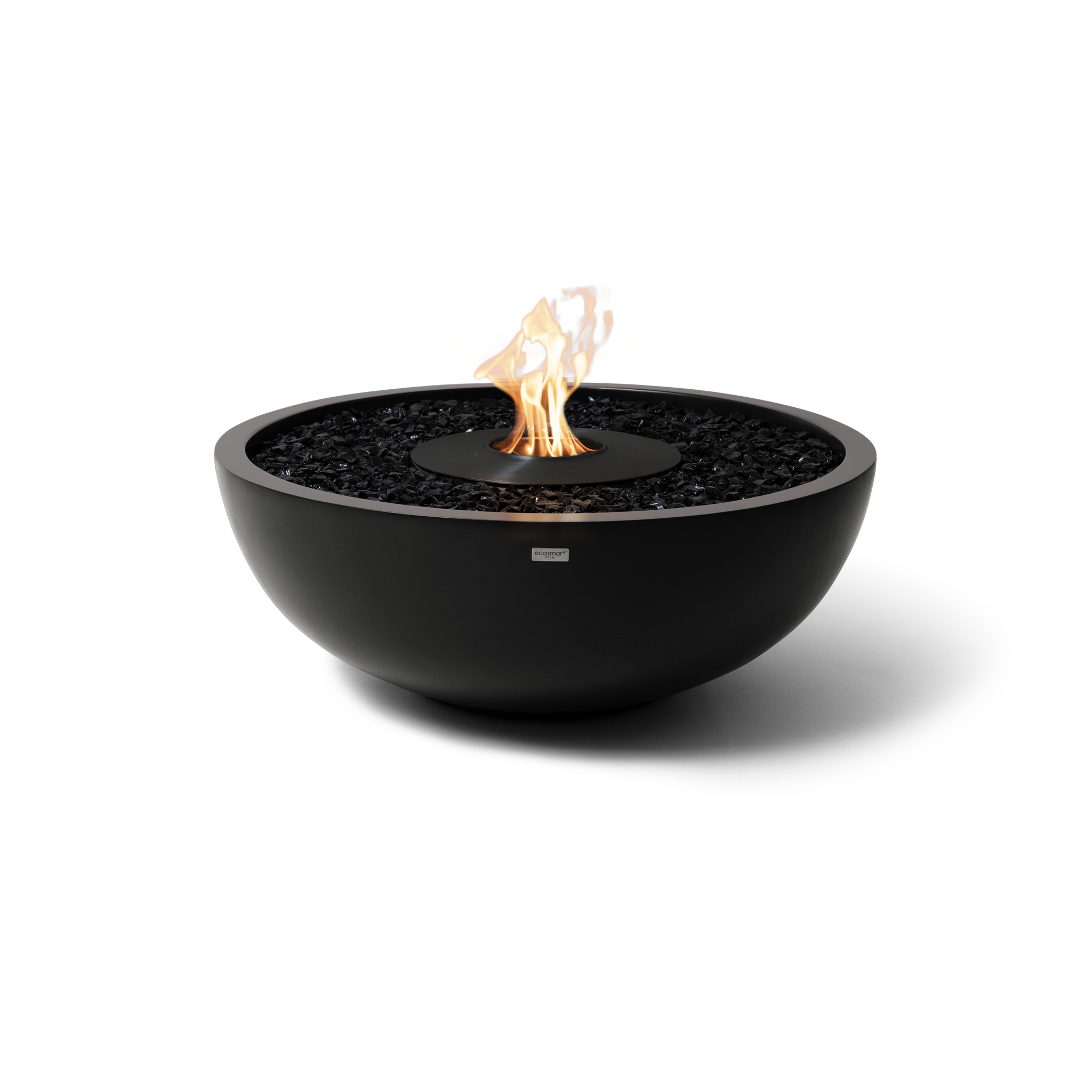EcoSmart Fire Mix 850 33" Round Ethanol Fire Pit Bowl – Indoor/Outdoor by Mad Design Group