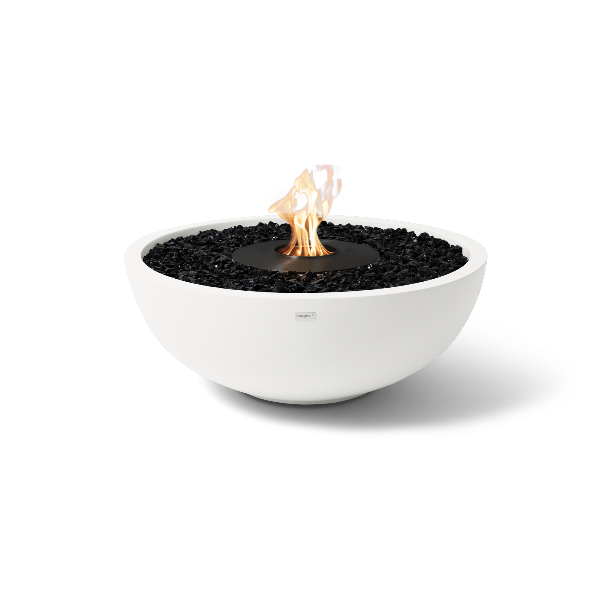 EcoSmart Fire Mix 850 33" Round Ethanol Fire Pit Bowl – Indoor/Outdoor by Mad Design Group