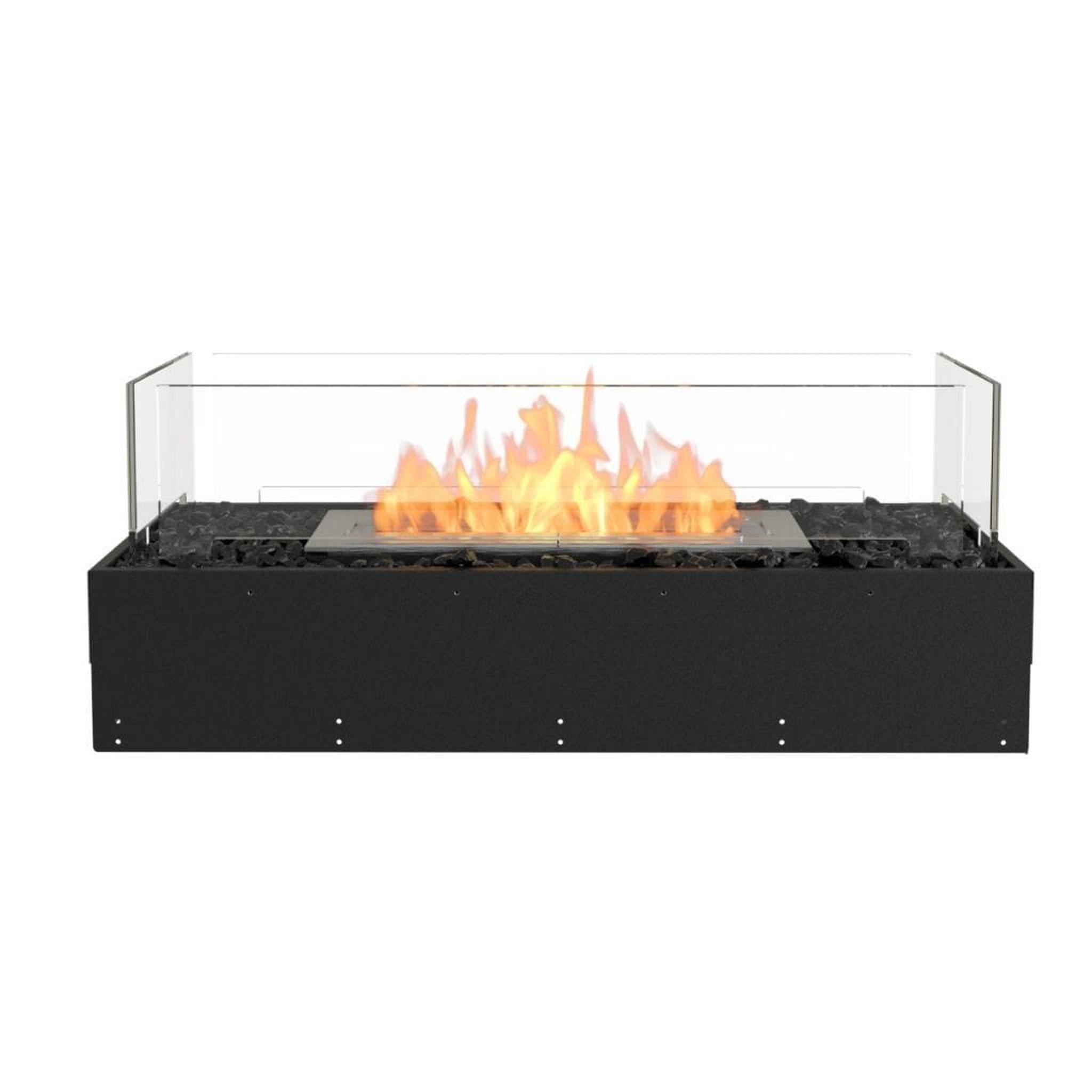 EcoSmart Fire 35" Flex 32BN Bench See-Through Ethanol Fireplace Insert by Mad Design Group