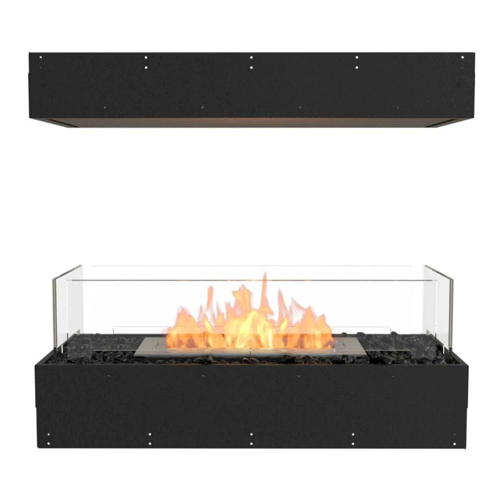 EcoSmart Fire 35" Flex 32IL Island Ethanol Fireplace Insert with Adjustable Flame by Mad Design Group