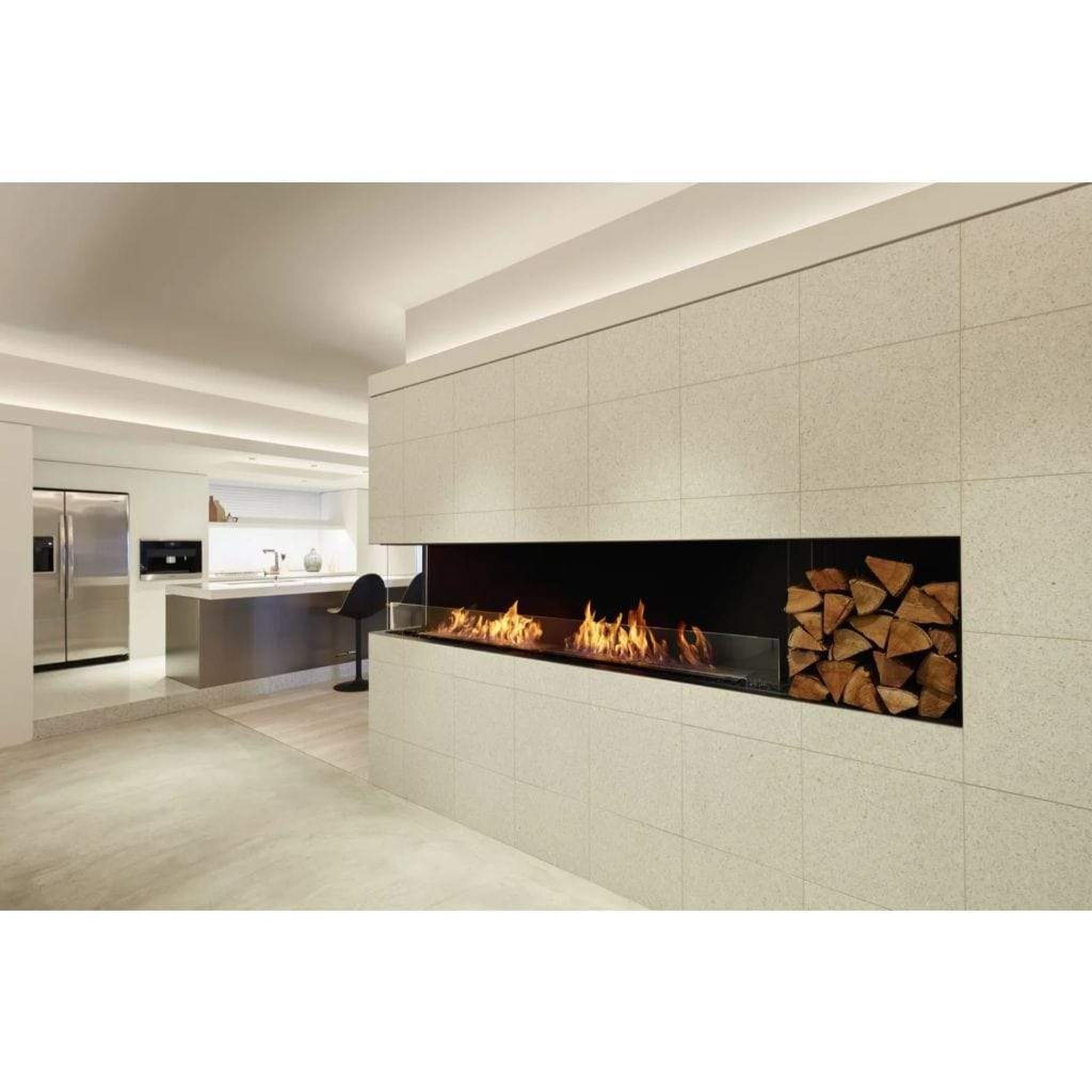 EcoSmart Fire Flex 32LC/32RC 37" Left or Right Corner Ethanol Fireplace Insert with Adjustable Flame by Mad Design Group