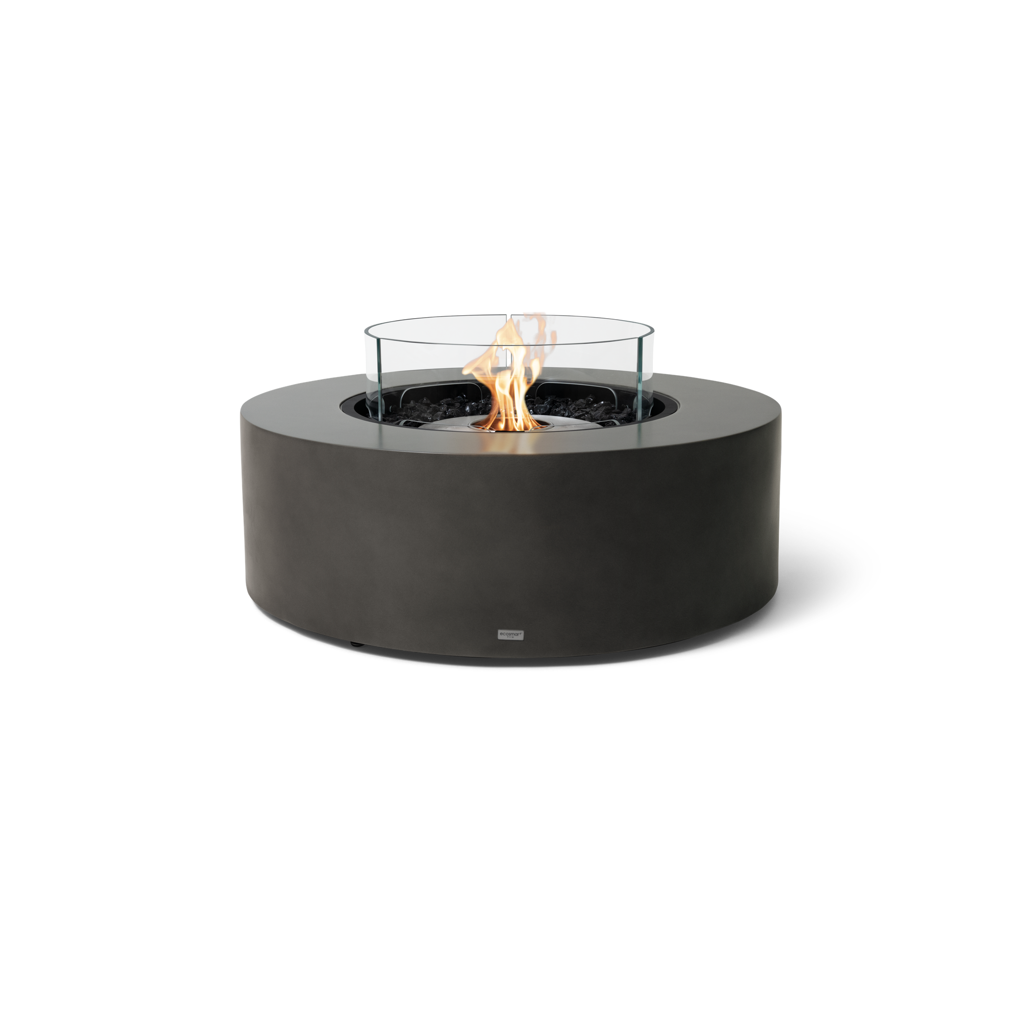 EcoSmart Fire 39" Ark 40 Ethanol Fire Pit Table with Concrete Design by Mad Design Group