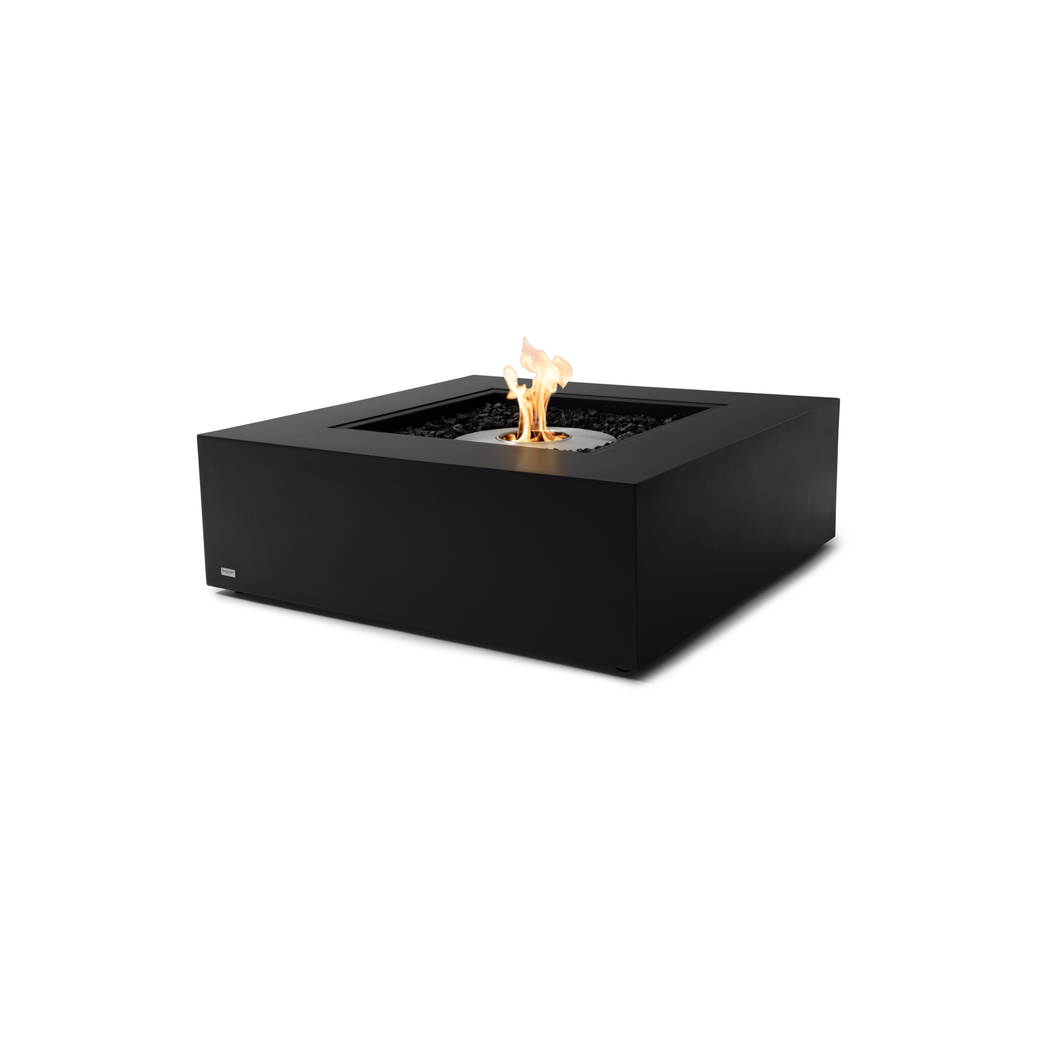 EcoSmart Fire 39" Base 40 Indoor/Outdoor Fire Pit Table with Ethanol Burner – Handcrafted Concrete Design by Mad Design Group