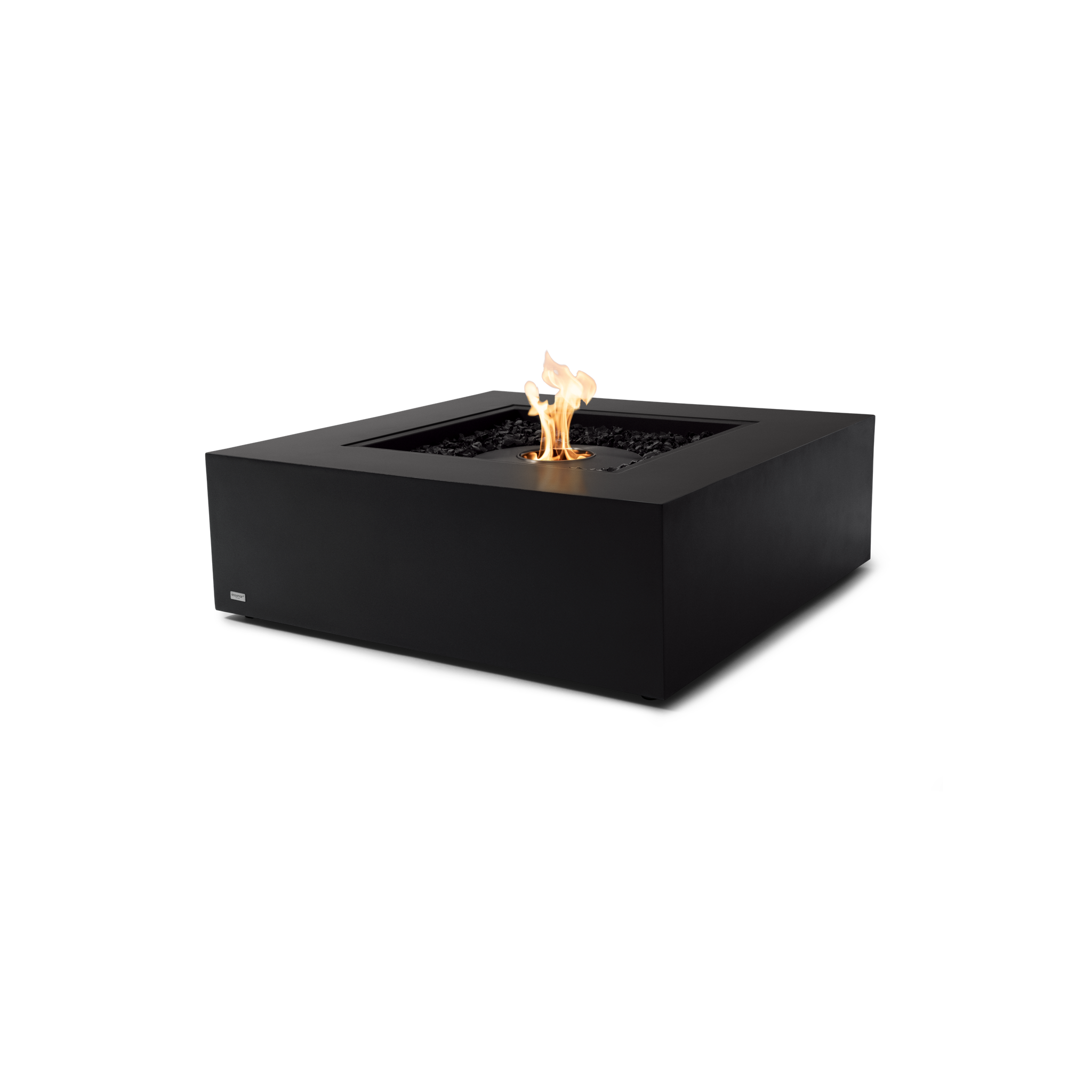 EcoSmart Fire 39" Base 40 Indoor/Outdoor Fire Pit Table with Ethanol Burner – Handcrafted Concrete Design by Mad Design Group