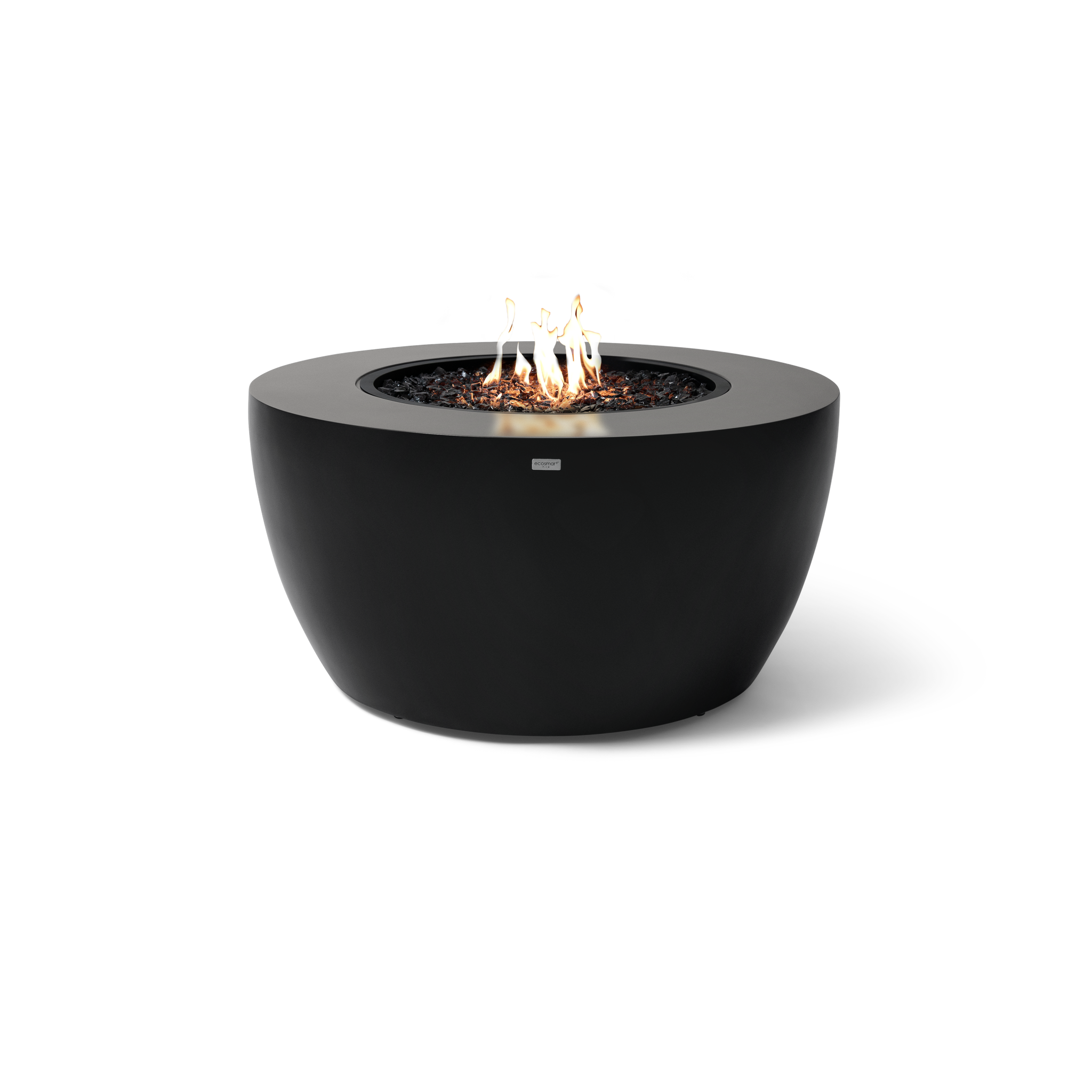 EcoSmart Fire 39" POD Gas Fire Pit Bowl with LP/NG Burner – Concrete Outdoor Fire Feature by Mad Design Group