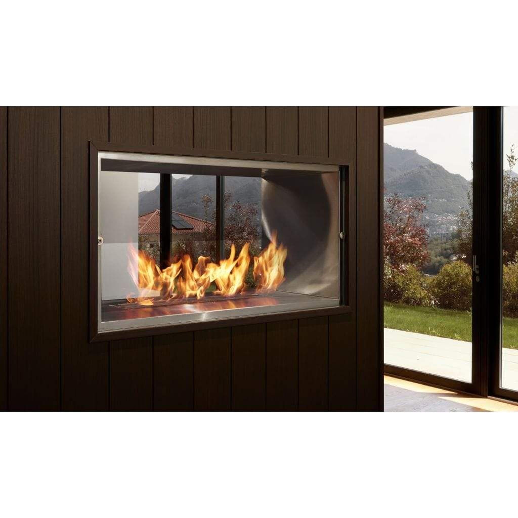 EcoSmart Fire 49" Flex 42DB Double-Sided Ethanol Fireplace Insert for Indoor & Outdoor Use by Mad Design Group