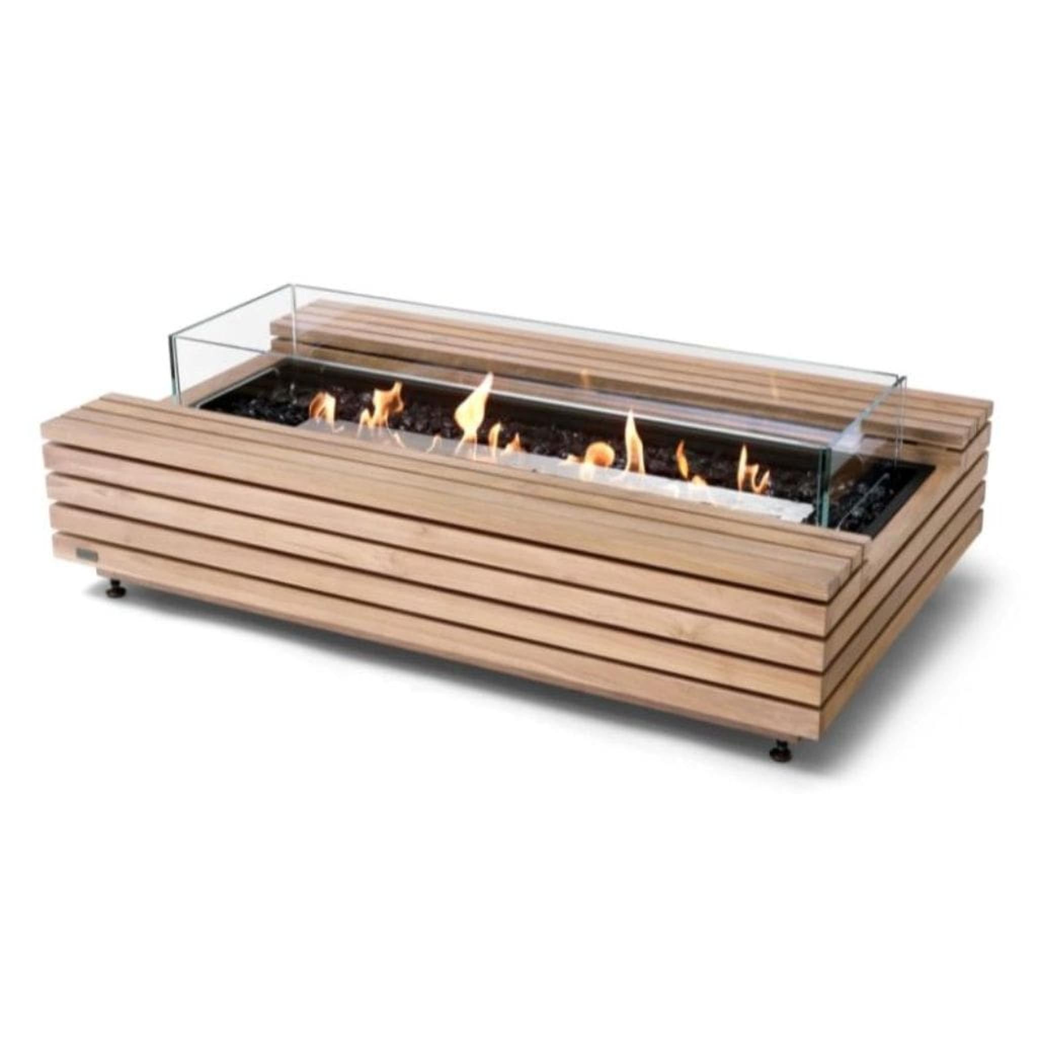 EcoSmart Fire 50" Cosmo 50 Fire Pit Table with Ethanol Burner – Indoor/Outdoor Concrete Design by Mad Design Group