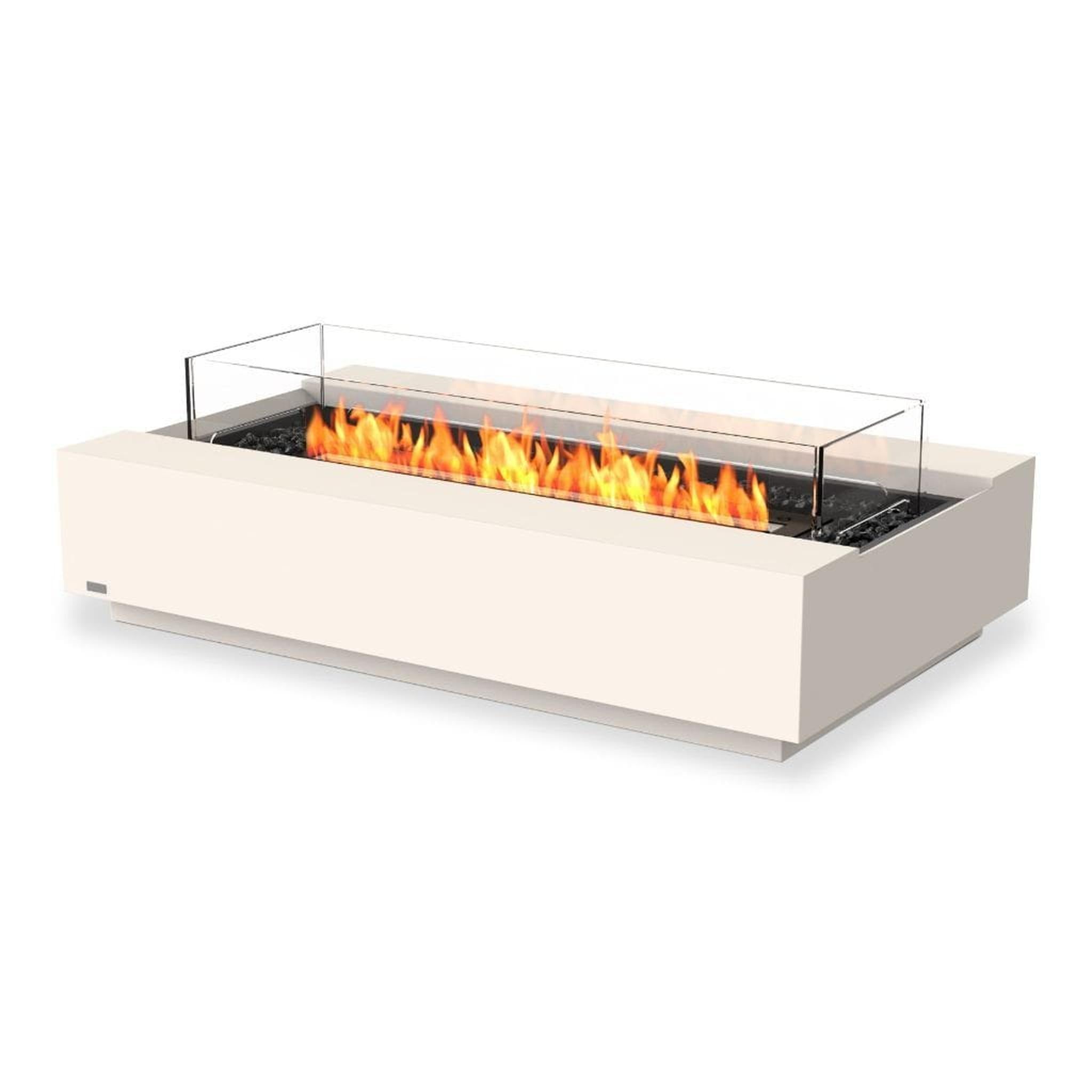 EcoSmart Fire 50" Cosmo 50 Fire Pit Table with Ethanol Burner – Indoor/Outdoor Concrete Design by Mad Design Group